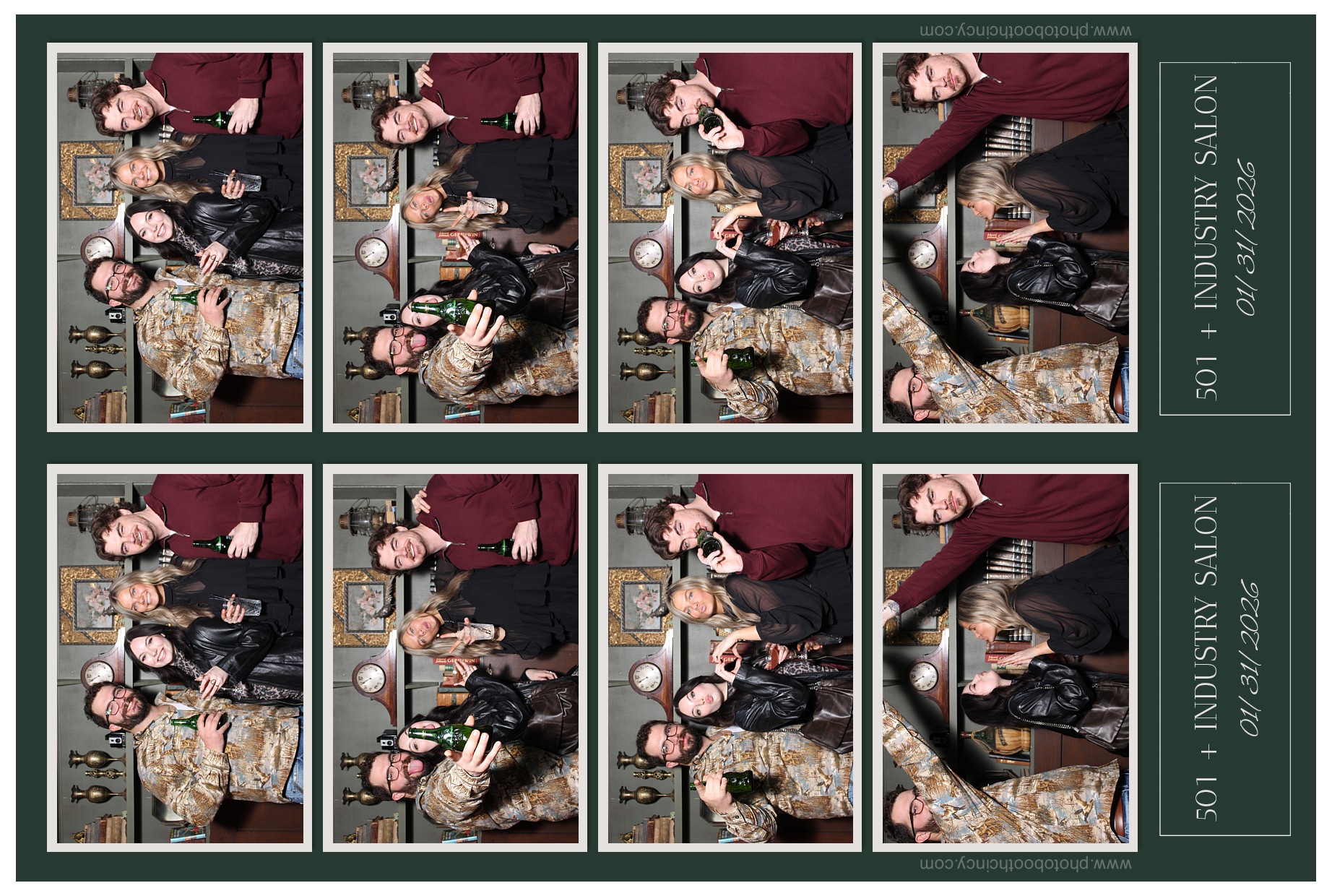 501 + Industry Salon Holiday Party | View more photos from the event at gallery.photoboothcincy.com/u/PhotoBoothCincy/501-Industry-Salon-Holiday-Party