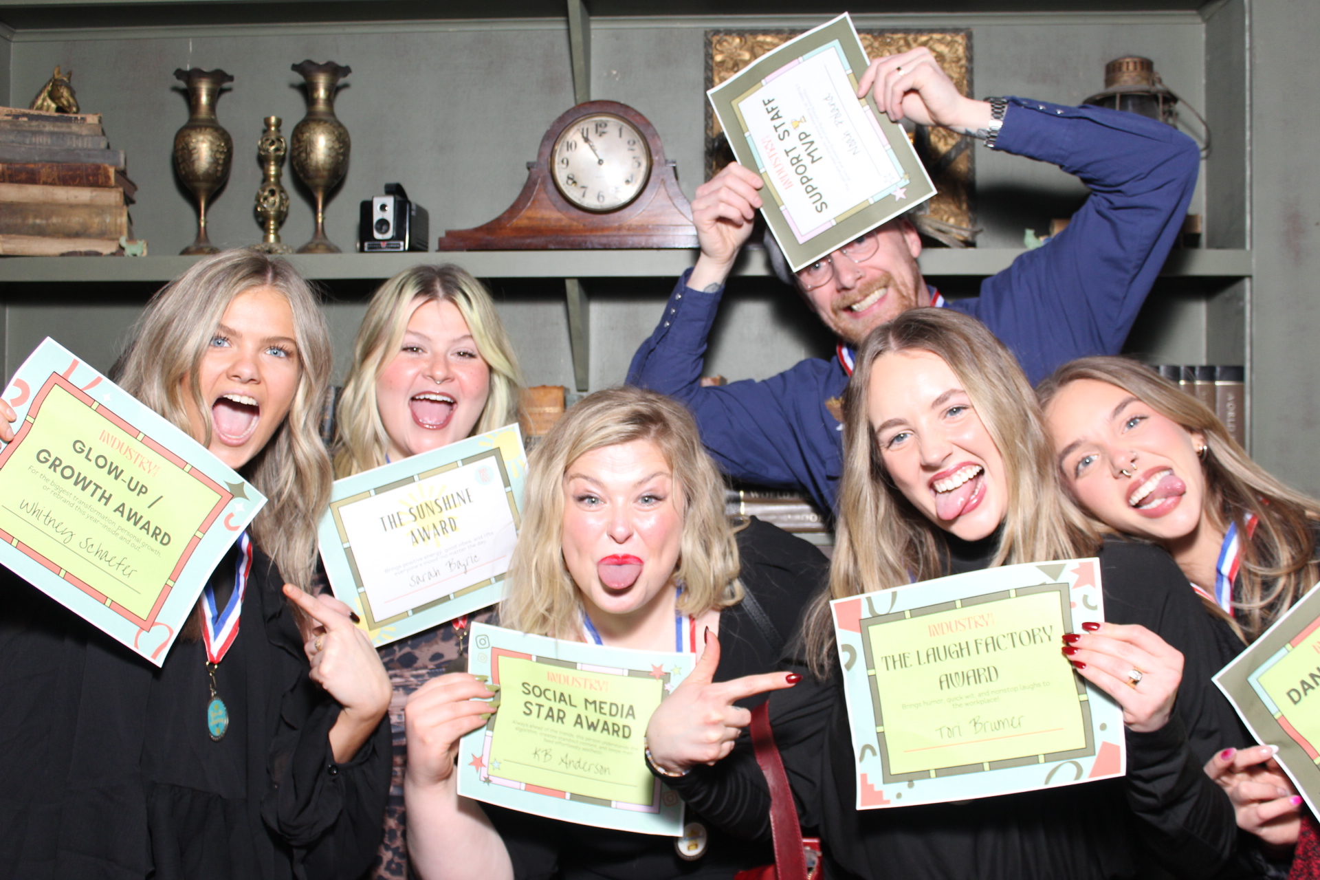501 + Industry Salon Holiday Party | View more photos from the event at gallery.photoboothcincy.com/u/PhotoBoothCincy/501-Industry-Salon-Holiday-Party