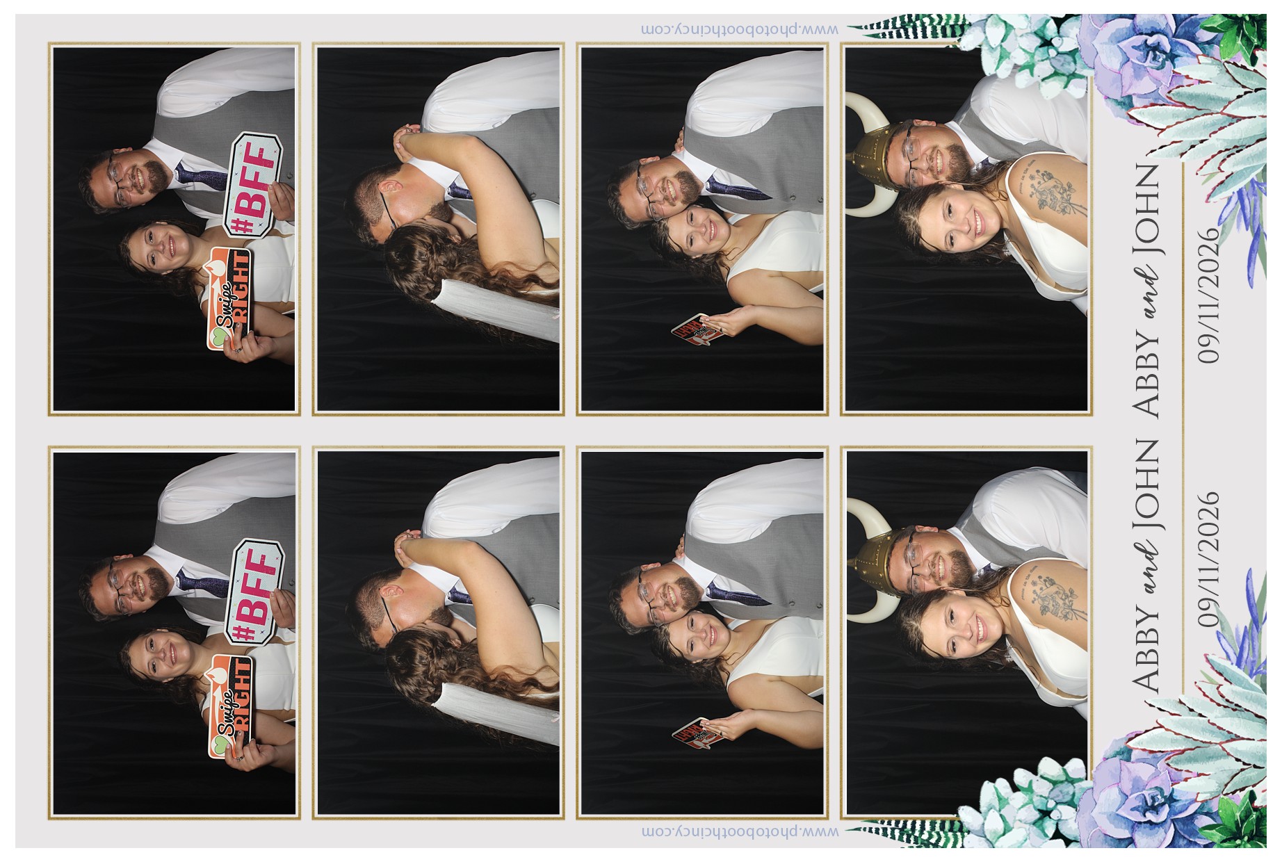 Abby & John Wedding | View more photos from the event at gallery.photoboothcincy.com/u/PhotoBoothCincy/Abby-John-Wedding