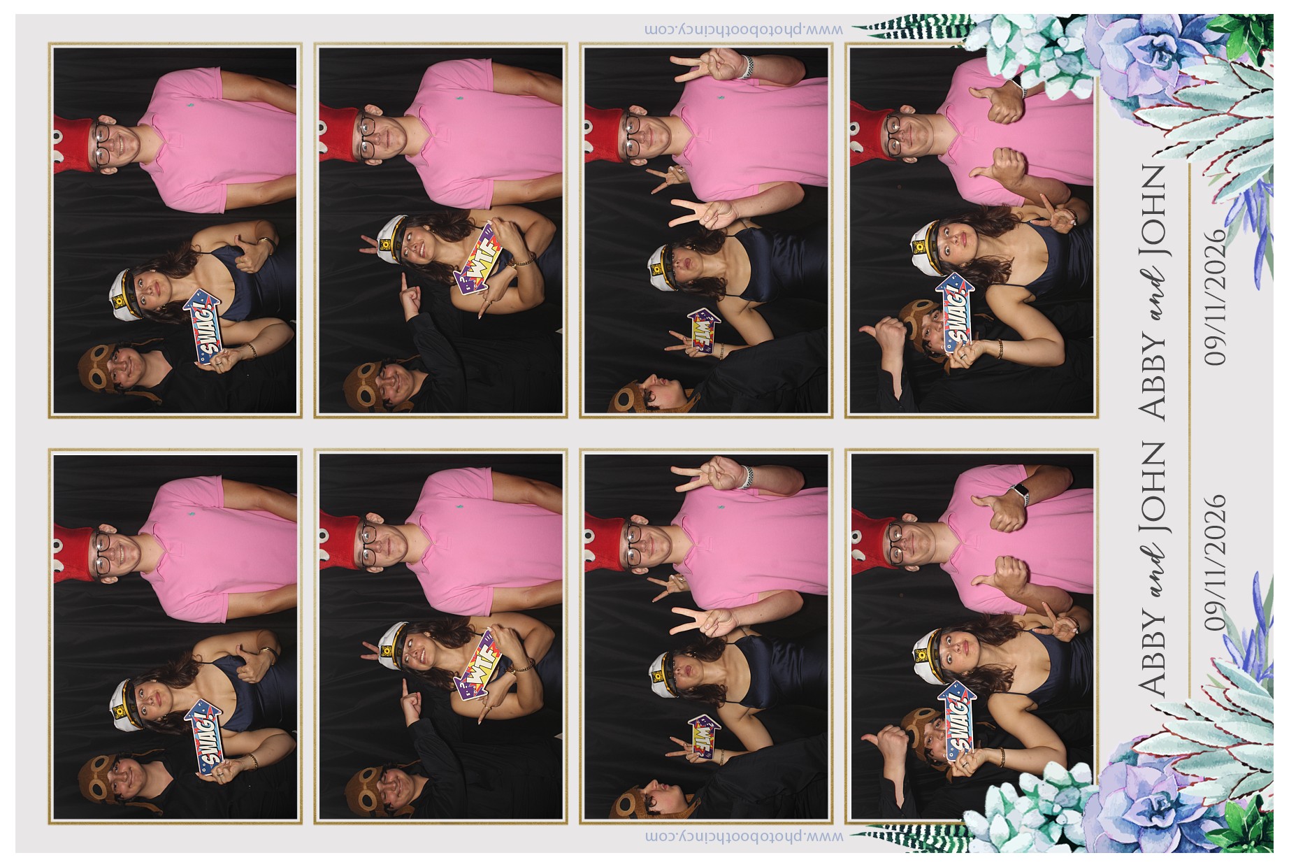 Abby & John Wedding | View more photos from the event at gallery.photoboothcincy.com/u/PhotoBoothCincy/Abby-John-Wedding