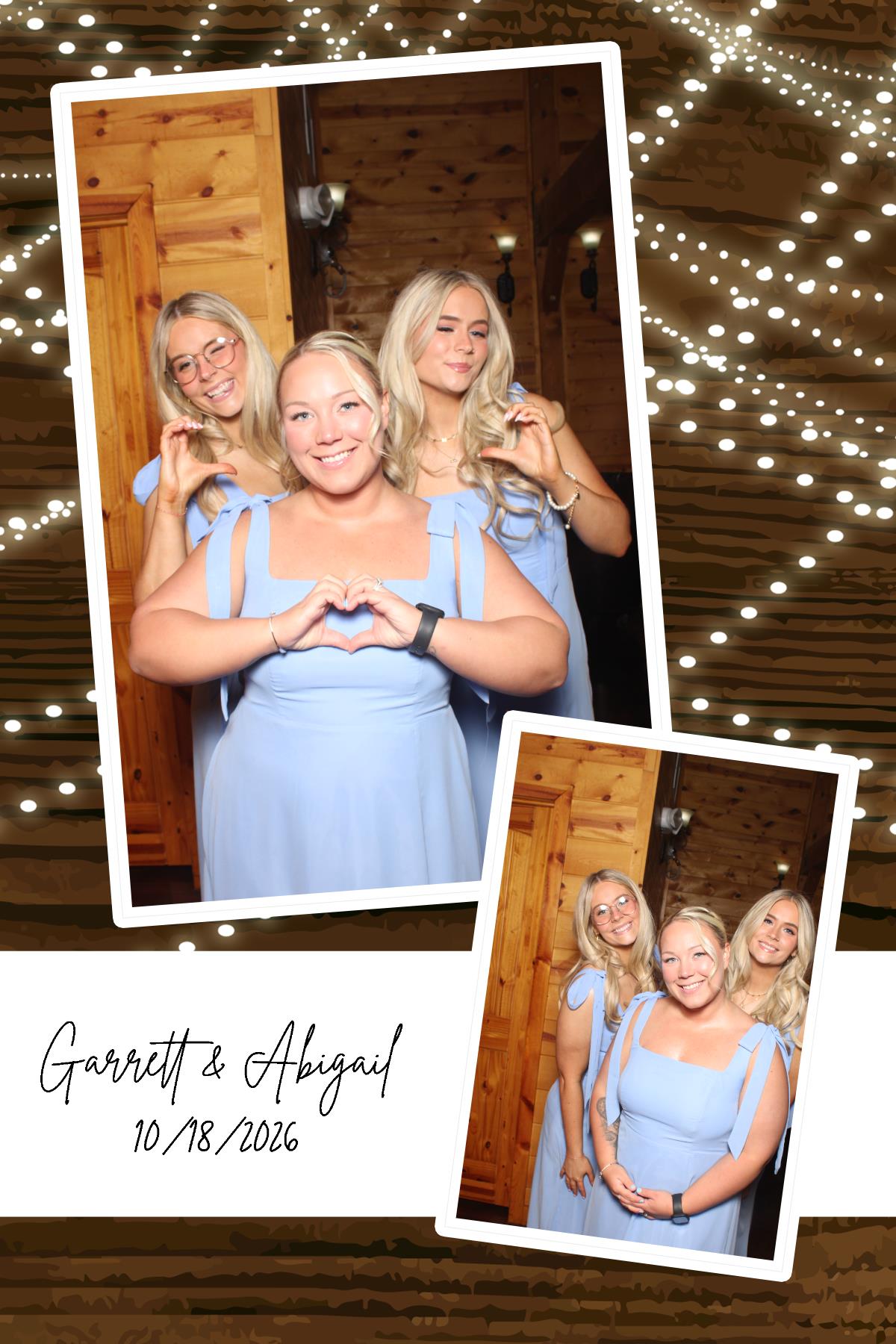 Abigail & Garrett | View more photos from the event at gallery.photoboothcincy.com/u/PhotoBoothCincy/Abigail-Garrett