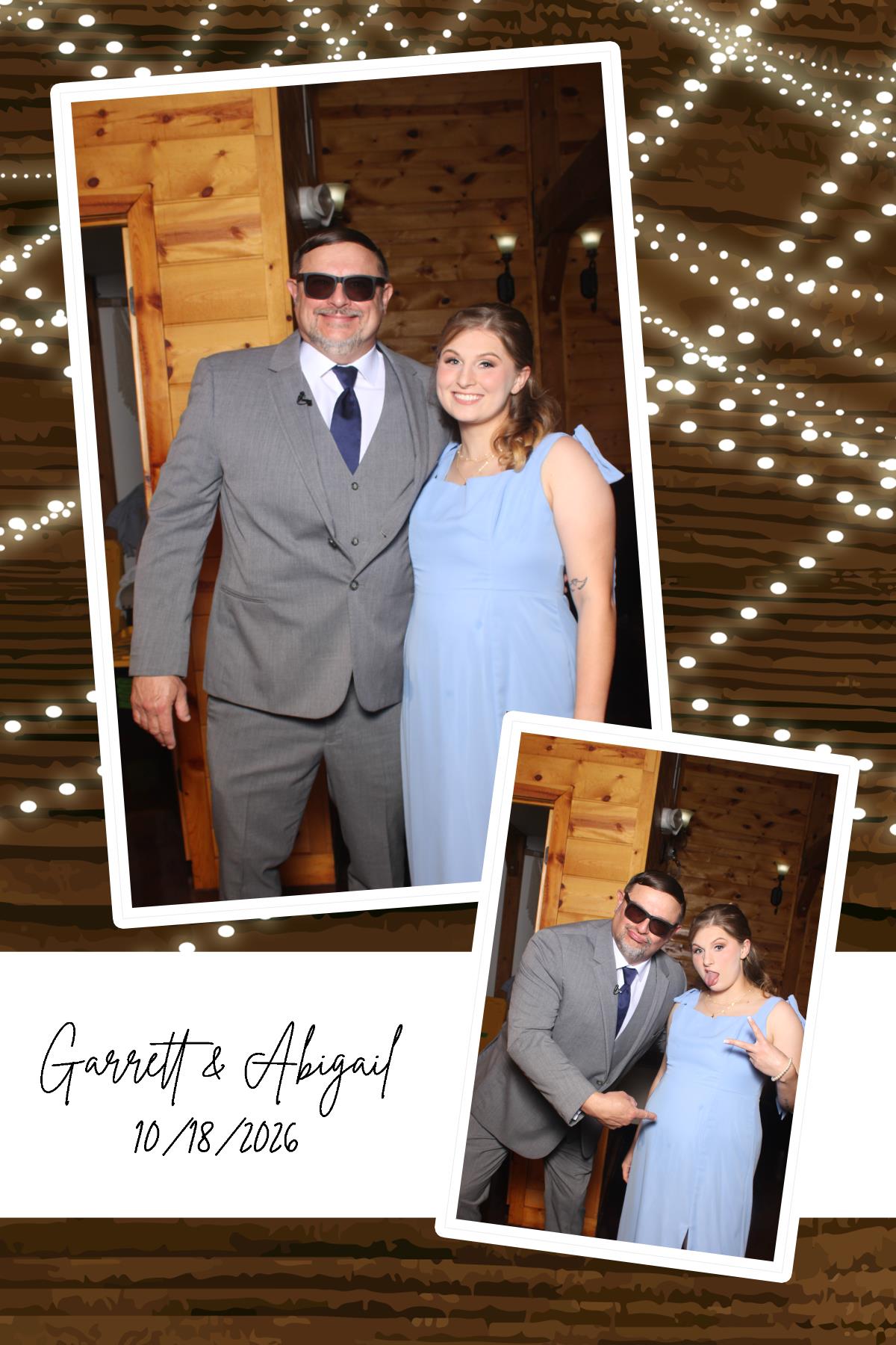 Abigail & Garrett | View more photos from the event at gallery.photoboothcincy.com/u/PhotoBoothCincy/Abigail-Garrett