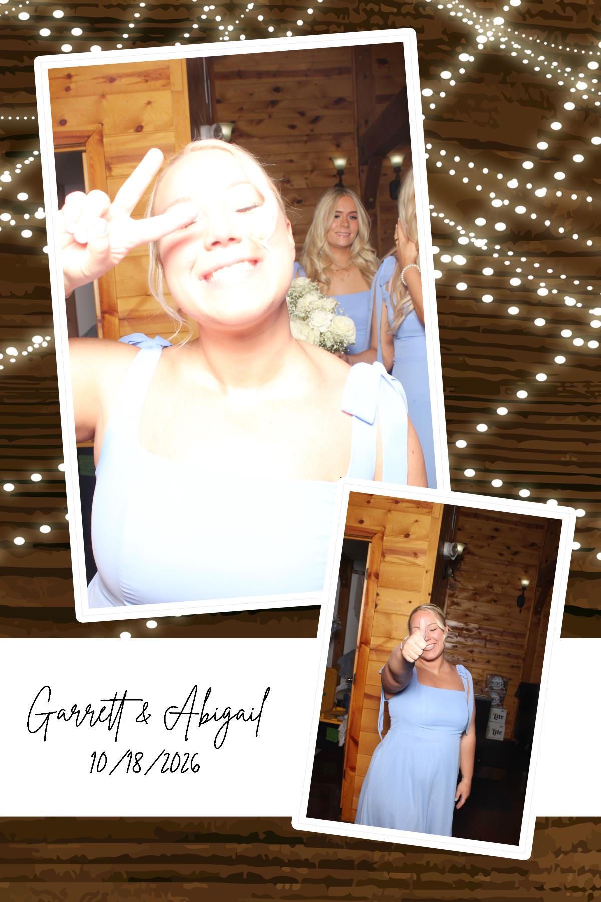 Abigail & Garrett | View more photos from the event at gallery.photoboothcincy.com/u/PhotoBoothCincy/Abigail-Garrett