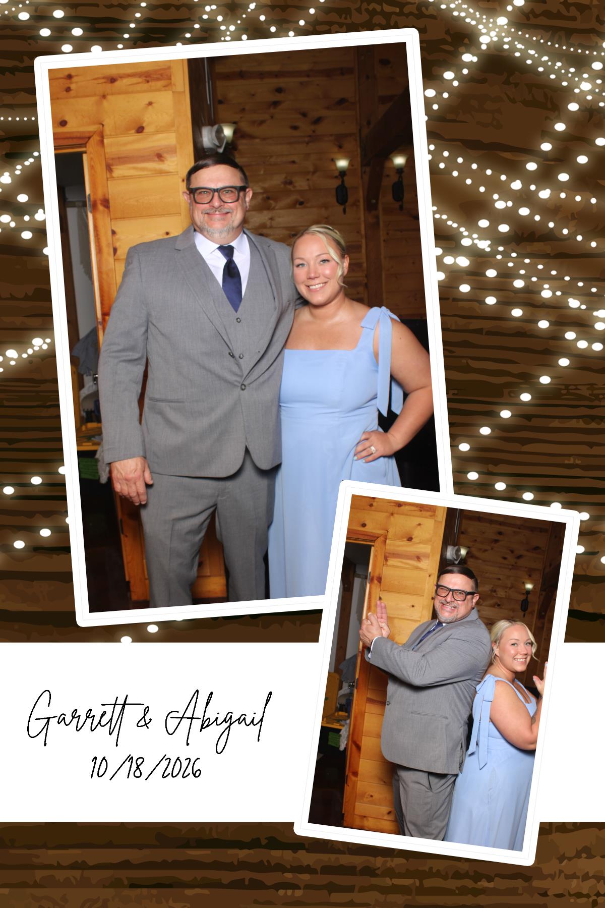 Abigail & Garrett | View more photos from the event at gallery.photoboothcincy.com/u/PhotoBoothCincy/Abigail-Garrett