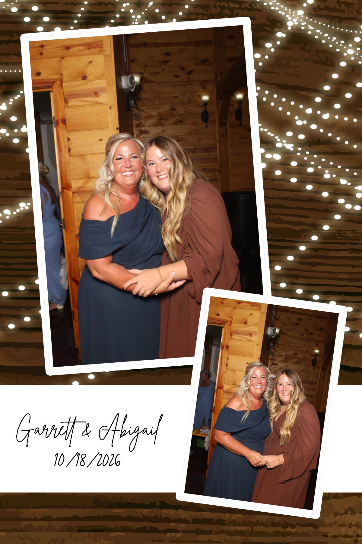 Abigail & Garrett | View more photos from the event at gallery.photoboothcincy.com/u/PhotoBoothCincy/Abigail-Garrett