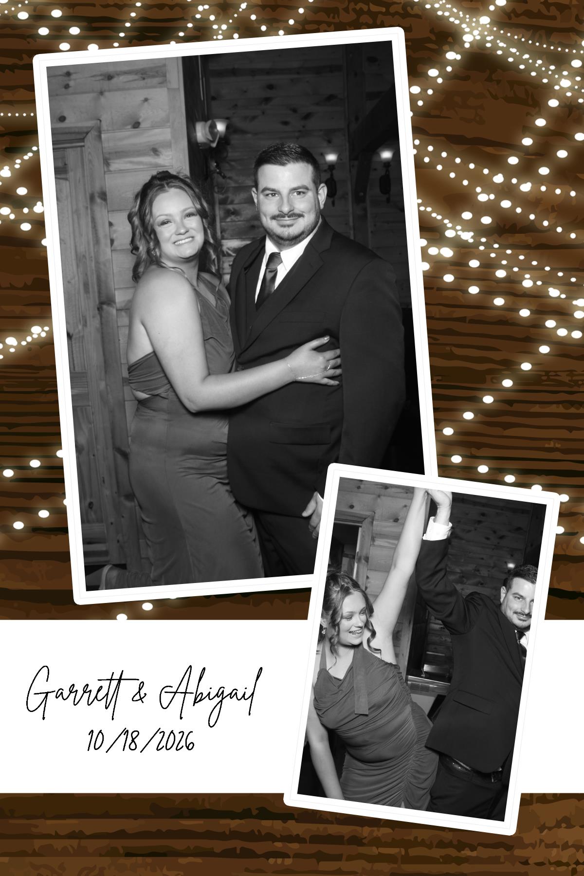 Abigail & Garrett | View more photos from the event at gallery.photoboothcincy.com/u/PhotoBoothCincy/Abigail-Garrett