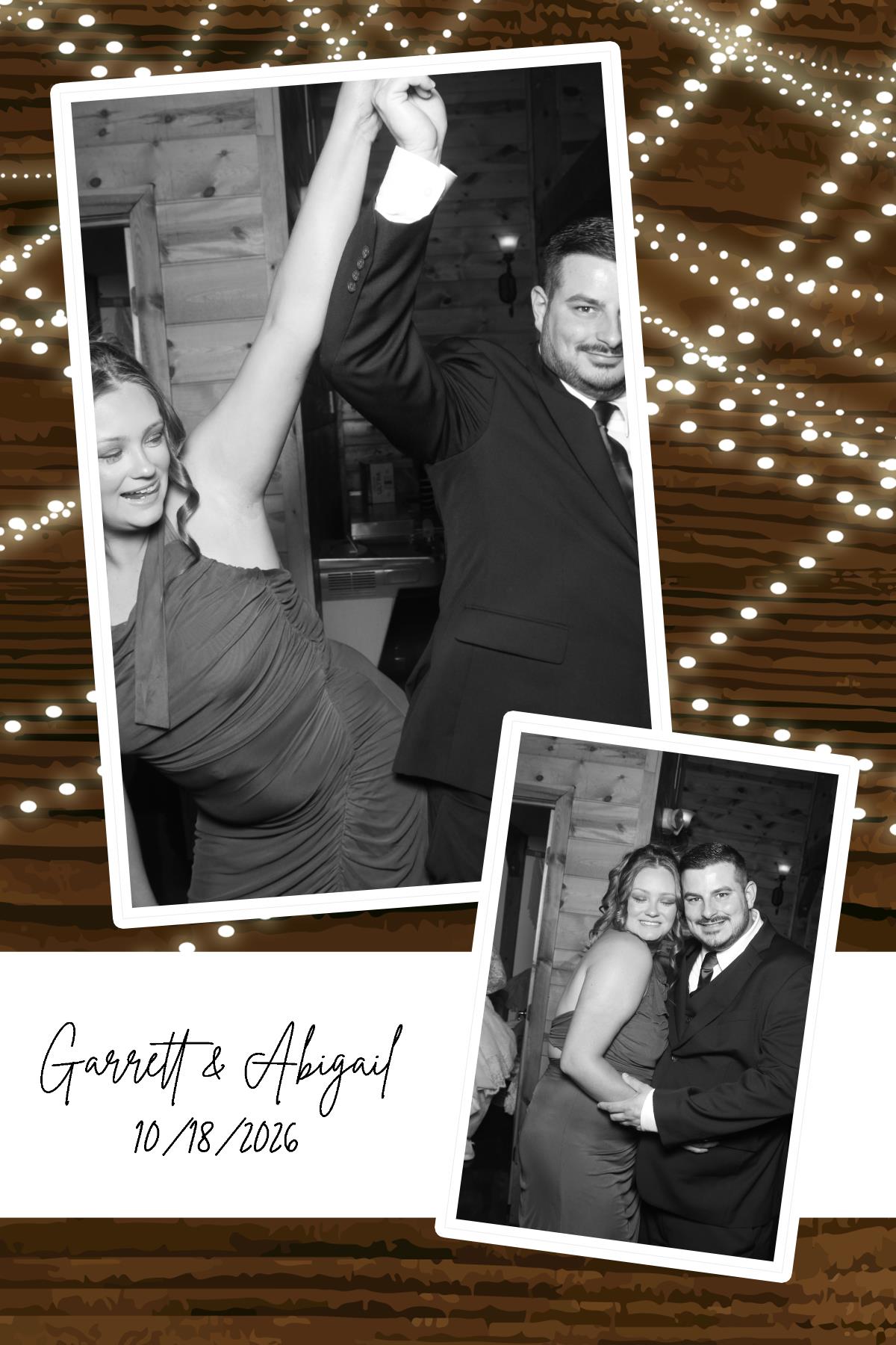 Abigail & Garrett | View more photos from the event at gallery.photoboothcincy.com/u/PhotoBoothCincy/Abigail-Garrett