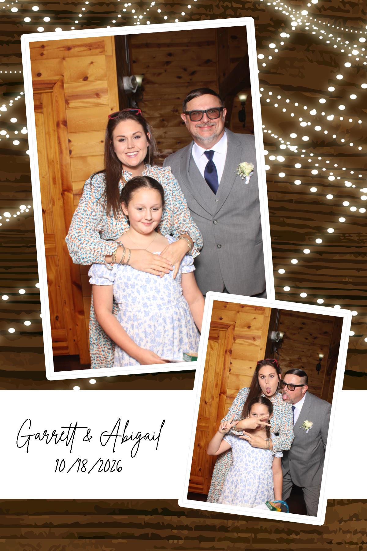 Abigail & Garrett | View more photos from the event at gallery.photoboothcincy.com/u/PhotoBoothCincy/Abigail-Garrett