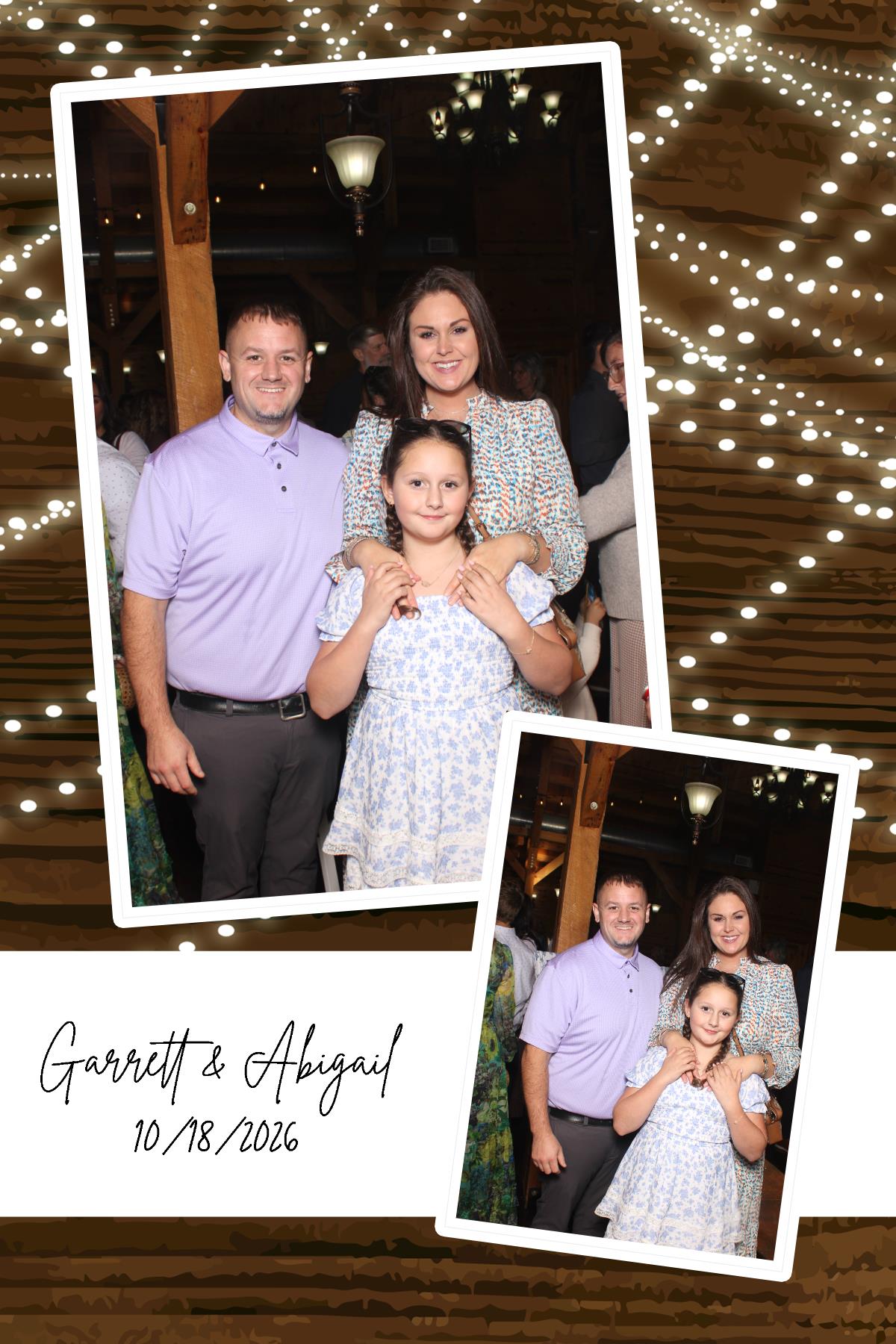 Abigail & Garrett | View more photos from the event at gallery.photoboothcincy.com/u/PhotoBoothCincy/Abigail-Garrett