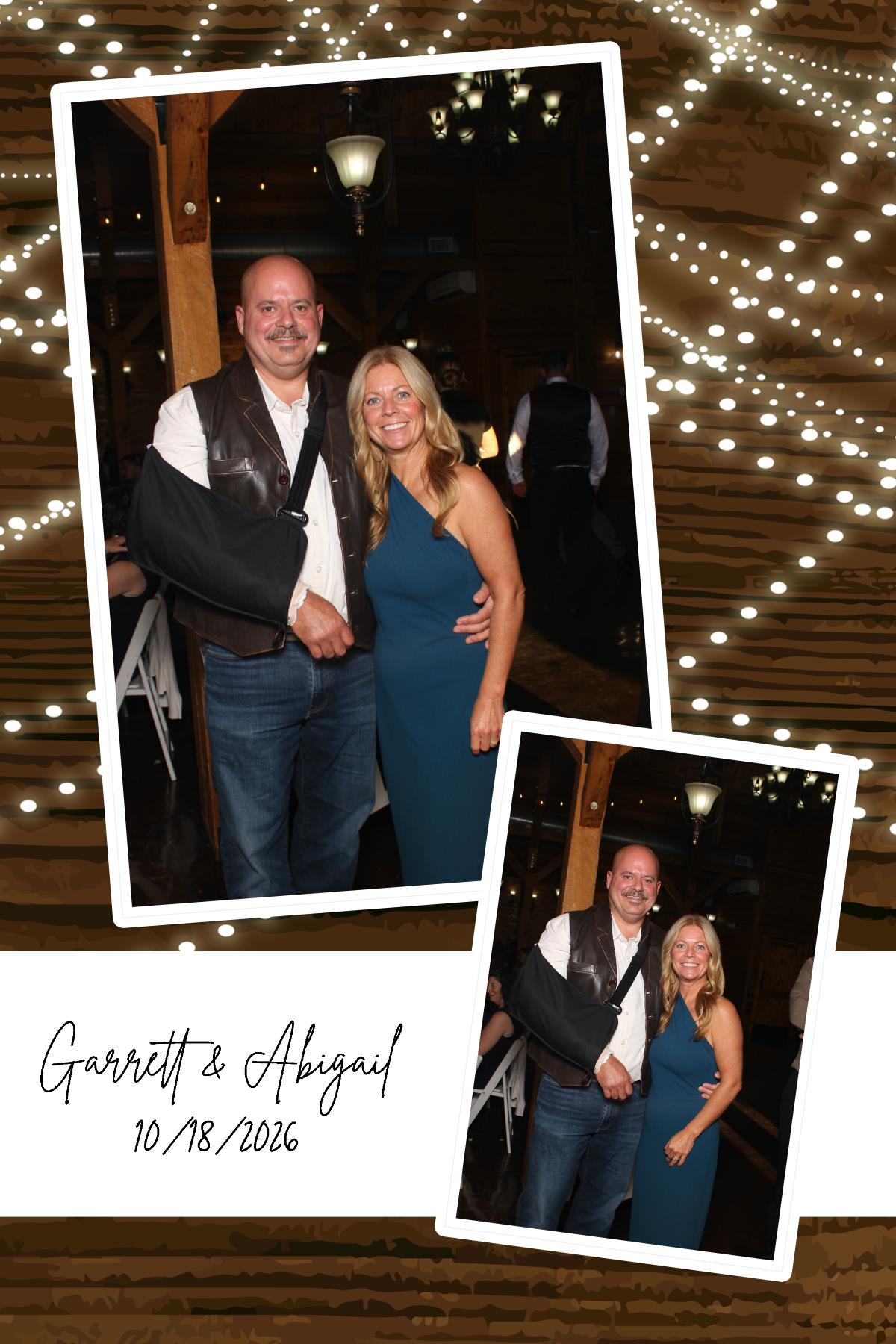 Abigail & Garrett | View more photos from the event at gallery.photoboothcincy.com/u/PhotoBoothCincy/Abigail-Garrett