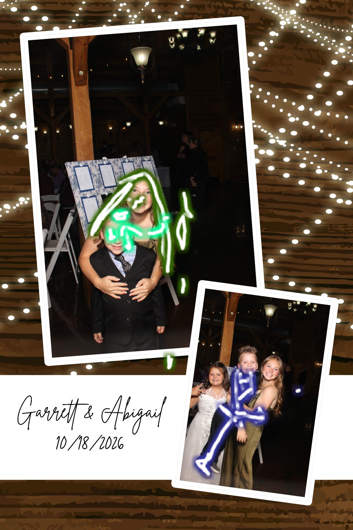 Abigail & Garrett | View more photos from the event at gallery.photoboothcincy.com/u/PhotoBoothCincy/Abigail-Garrett