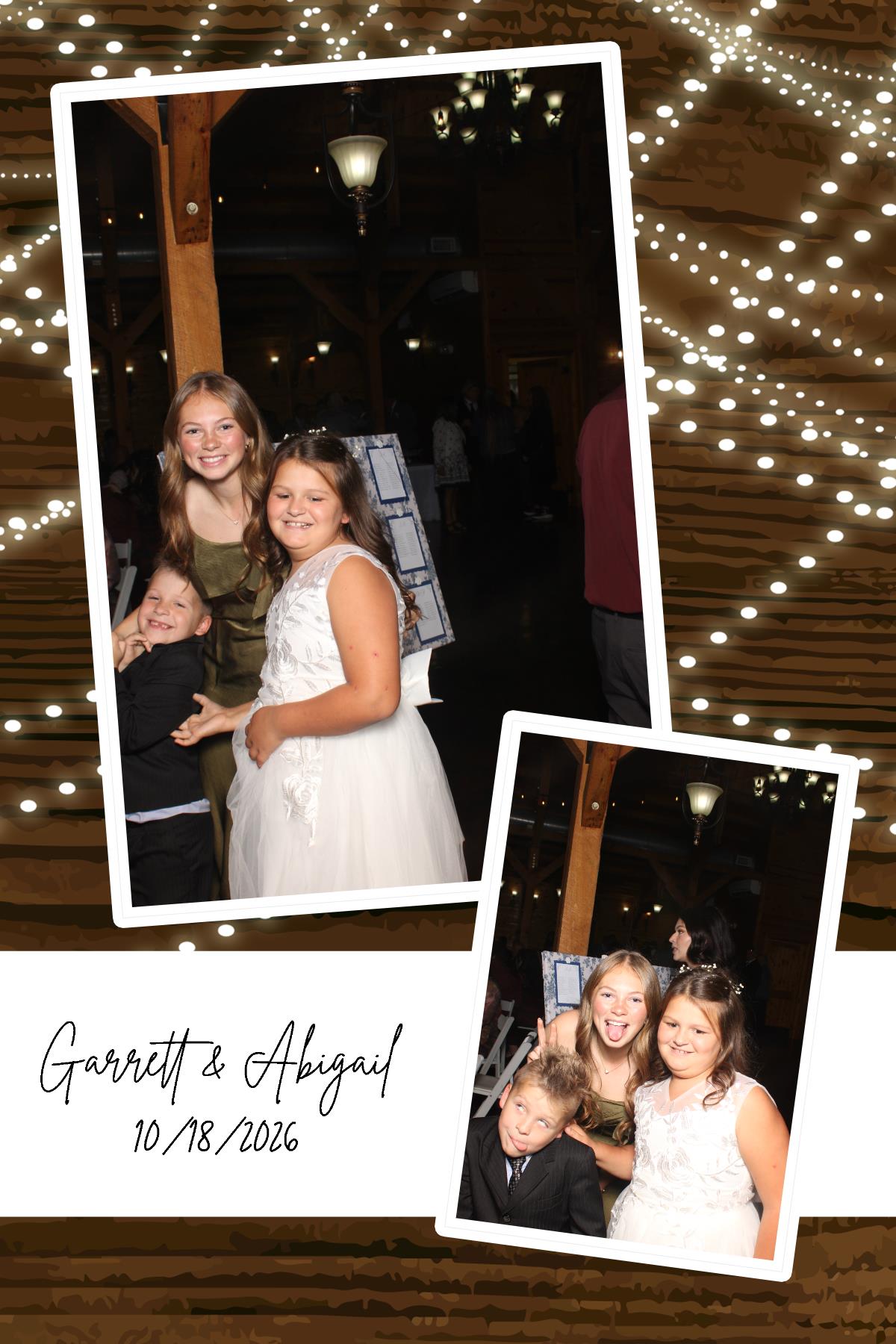 Abigail & Garrett | View more photos from the event at gallery.photoboothcincy.com/u/PhotoBoothCincy/Abigail-Garrett