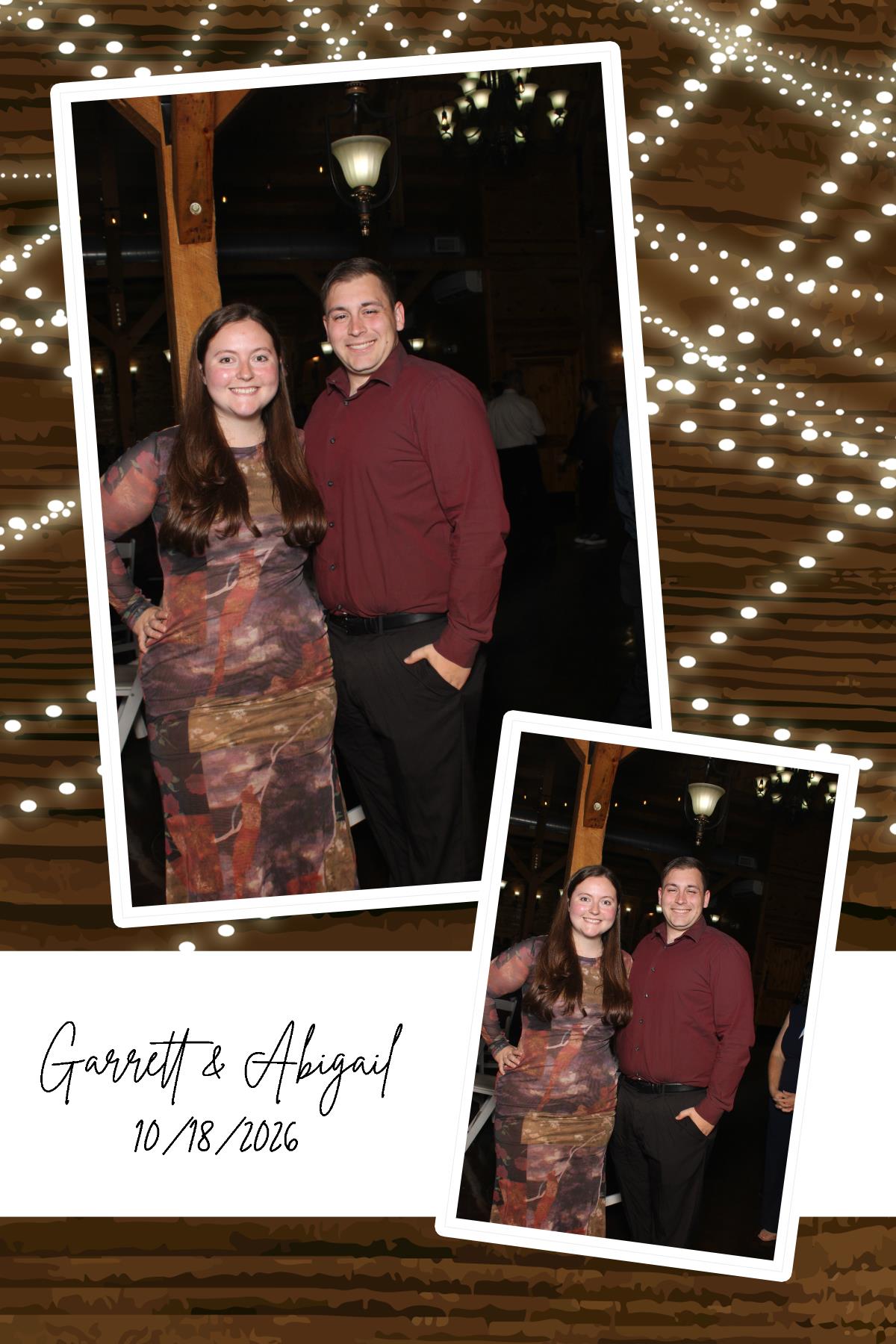 Abigail & Garrett | View more photos from the event at gallery.photoboothcincy.com/u/PhotoBoothCincy/Abigail-Garrett