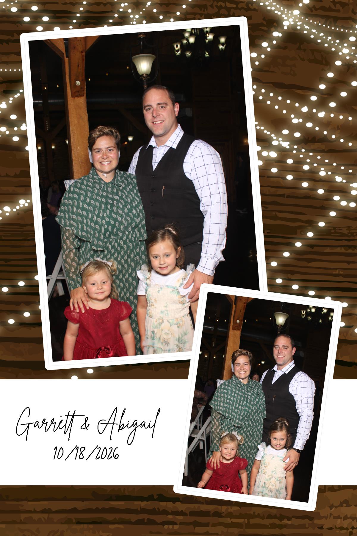 Abigail & Garrett | View more photos from the event at gallery.photoboothcincy.com/u/PhotoBoothCincy/Abigail-Garrett