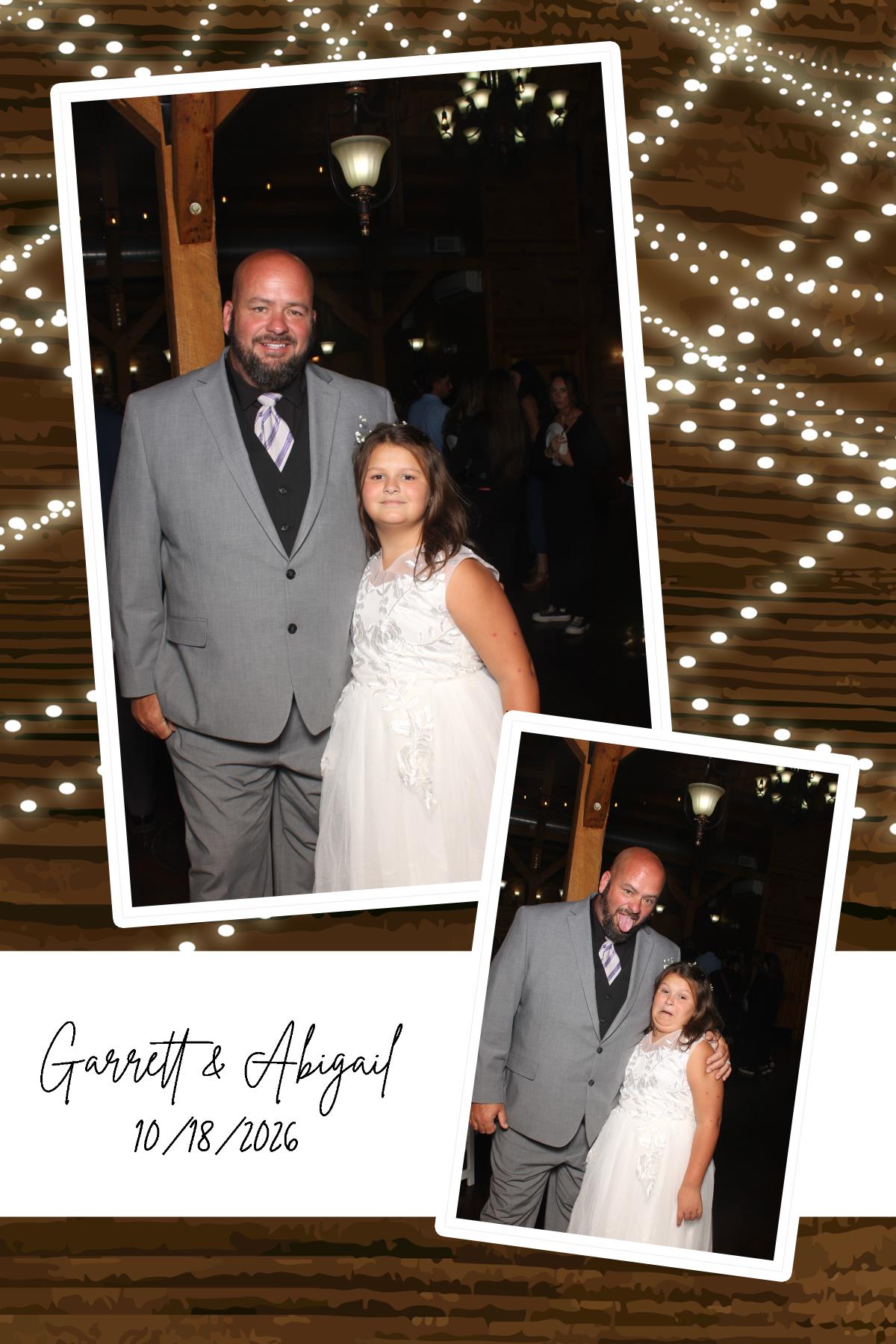 Abigail & Garrett | View more photos from the event at gallery.photoboothcincy.com/u/PhotoBoothCincy/Abigail-Garrett