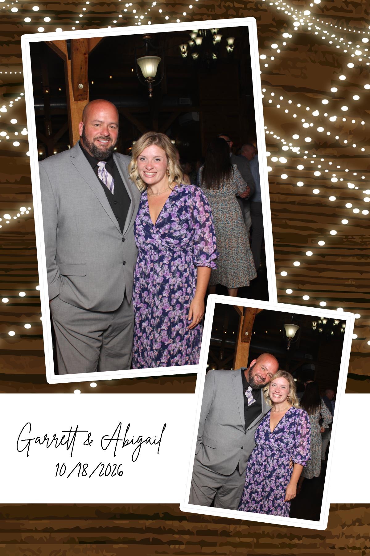 Abigail & Garrett | View more photos from the event at gallery.photoboothcincy.com/u/PhotoBoothCincy/Abigail-Garrett