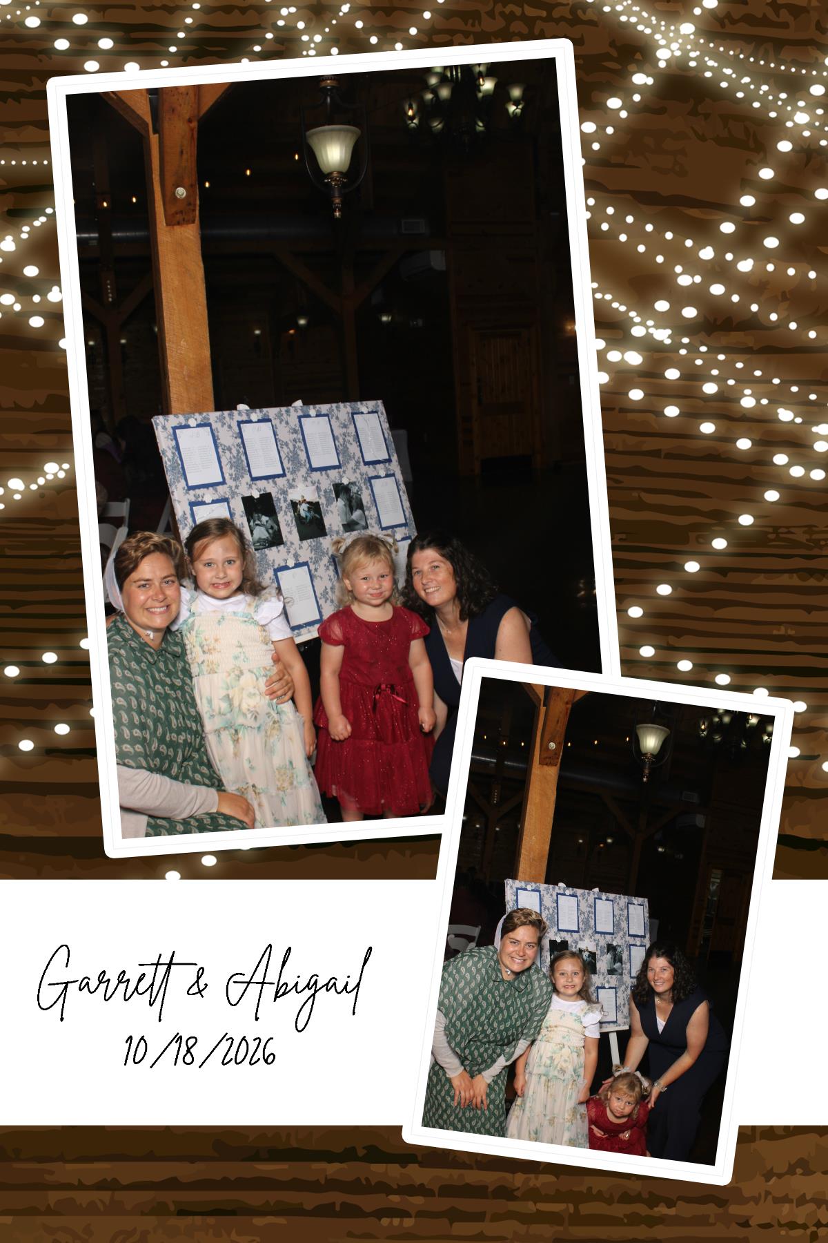 Abigail & Garrett | View more photos from the event at gallery.photoboothcincy.com/u/PhotoBoothCincy/Abigail-Garrett