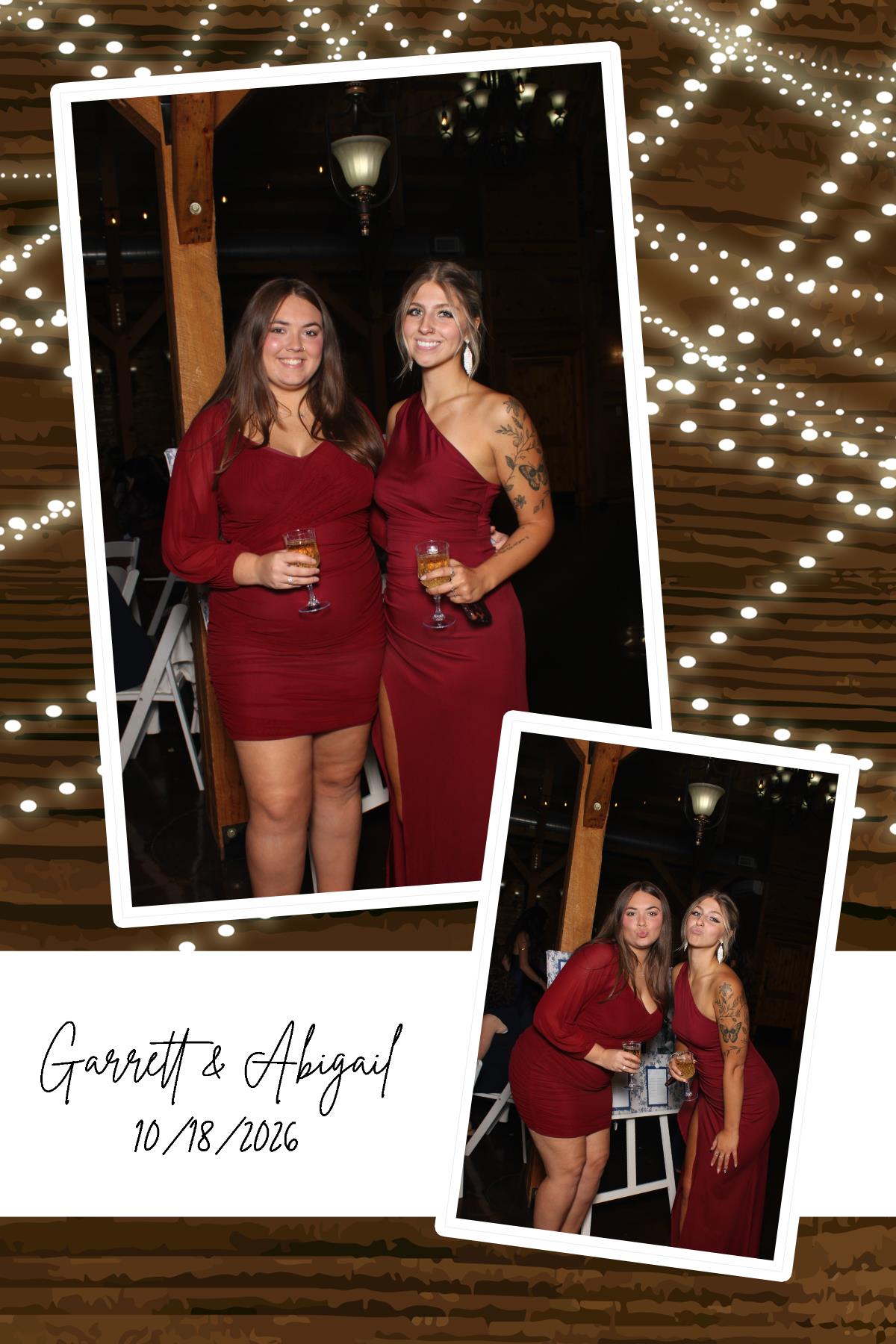 Abigail & Garrett | View more photos from the event at gallery.photoboothcincy.com/u/PhotoBoothCincy/Abigail-Garrett