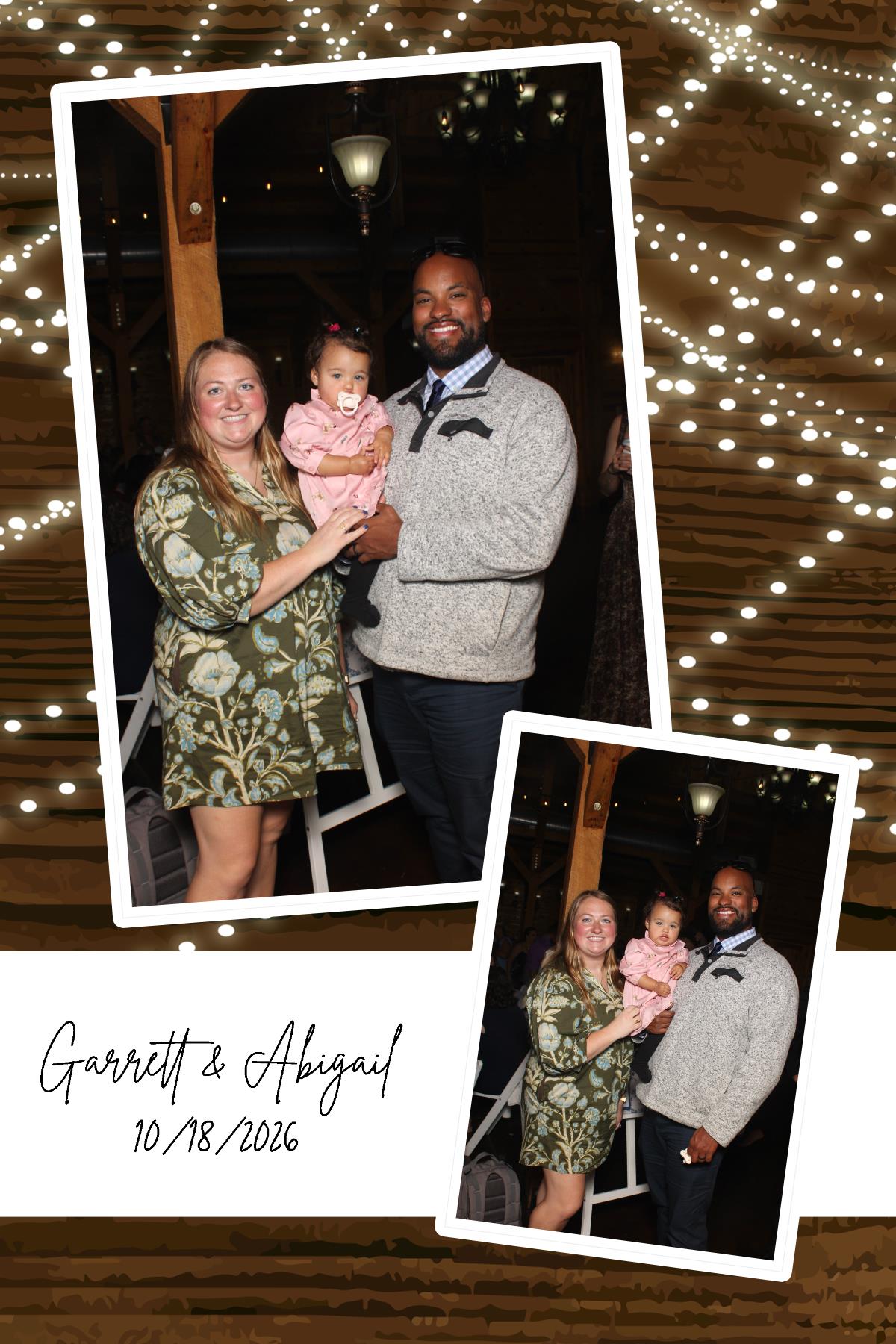 Abigail & Garrett | View more photos from the event at gallery.photoboothcincy.com/u/PhotoBoothCincy/Abigail-Garrett