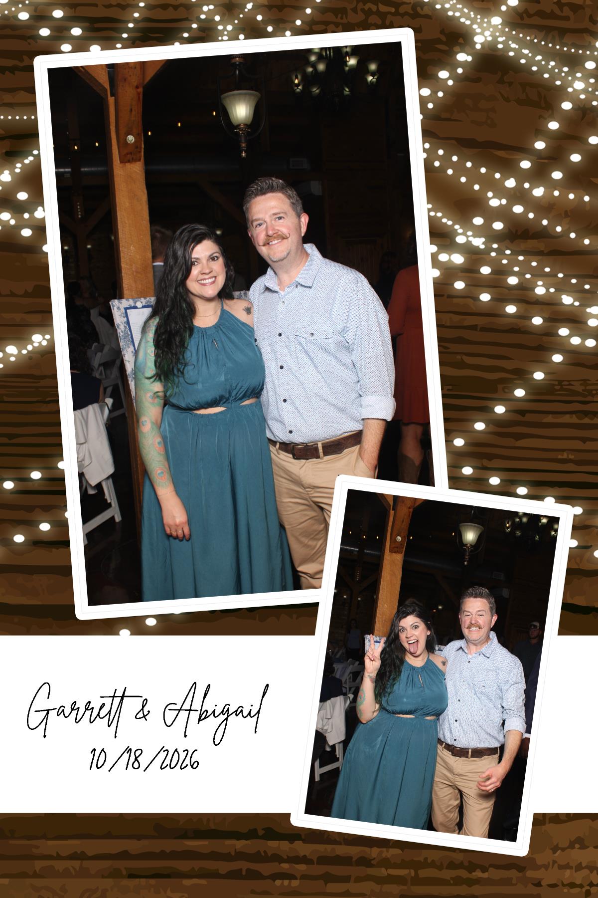 Abigail & Garrett | View more photos from the event at gallery.photoboothcincy.com/u/PhotoBoothCincy/Abigail-Garrett