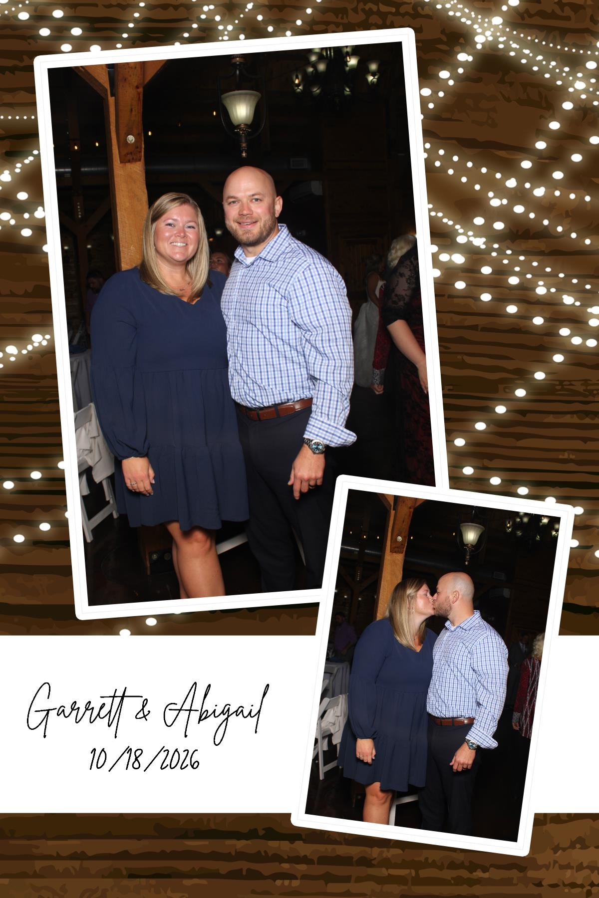 Abigail & Garrett | View more photos from the event at gallery.photoboothcincy.com/u/PhotoBoothCincy/Abigail-Garrett