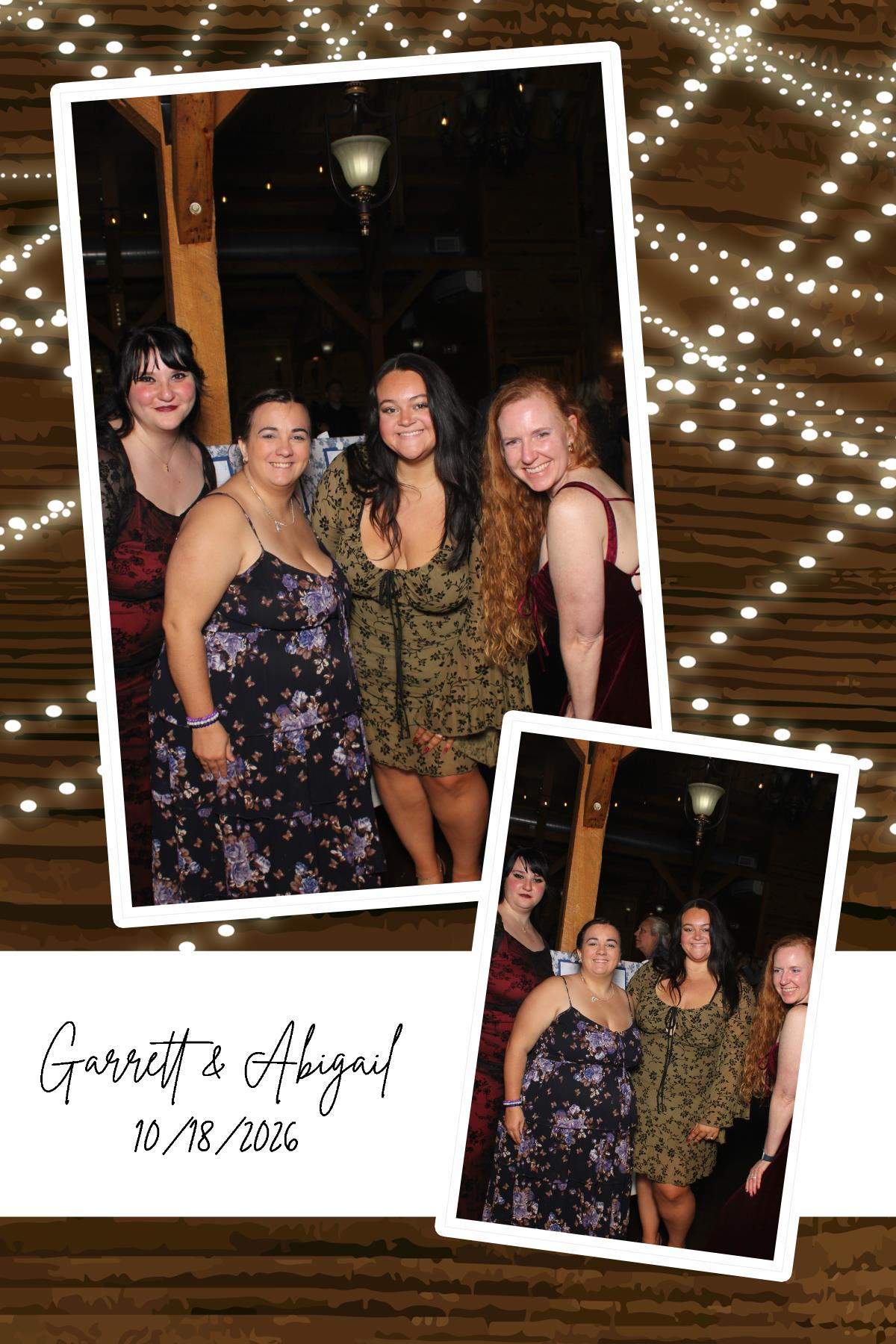 Abigail & Garrett | View more photos from the event at gallery.photoboothcincy.com/u/PhotoBoothCincy/Abigail-Garrett