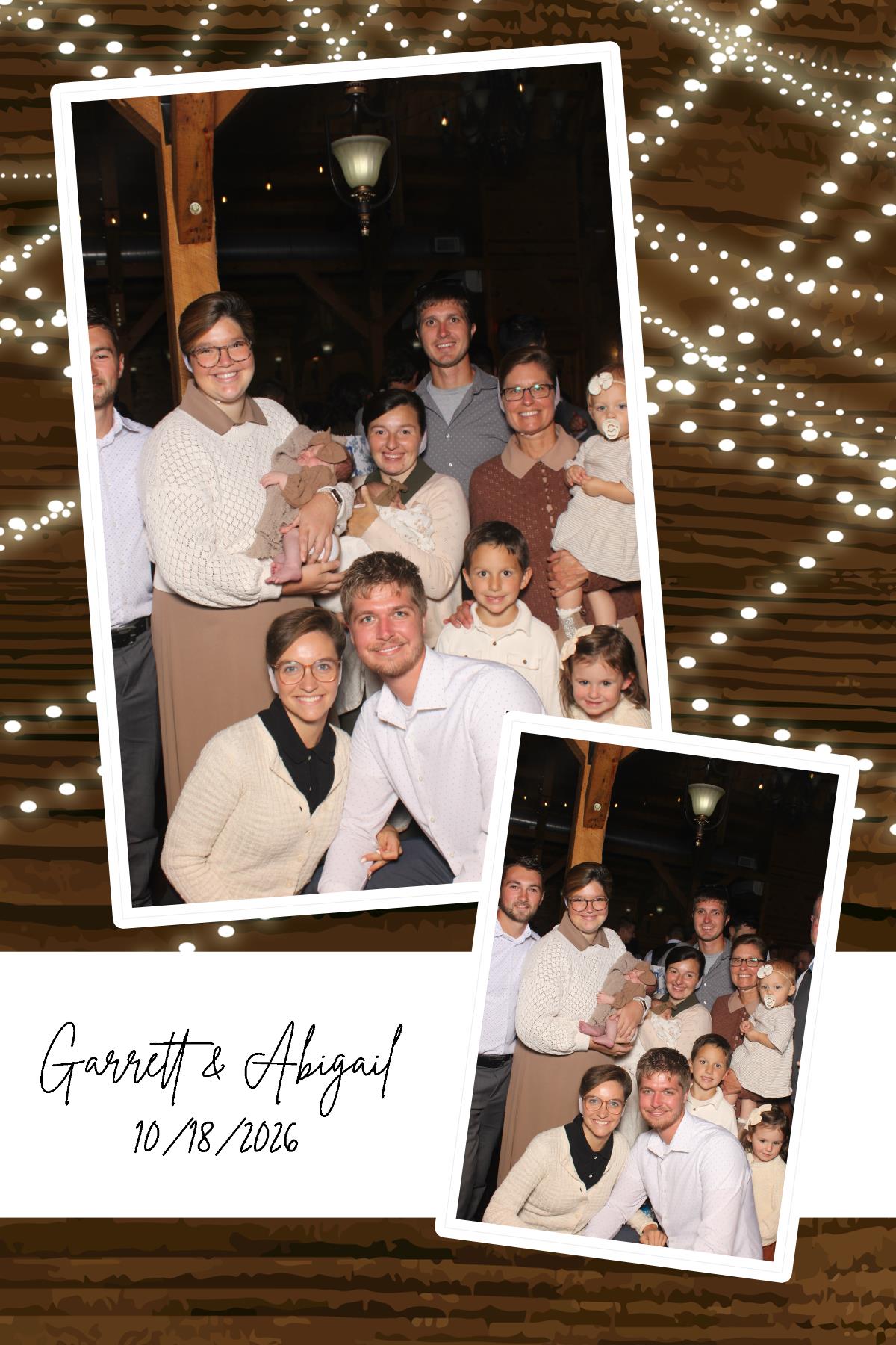 Abigail & Garrett | View more photos from the event at gallery.photoboothcincy.com/u/PhotoBoothCincy/Abigail-Garrett