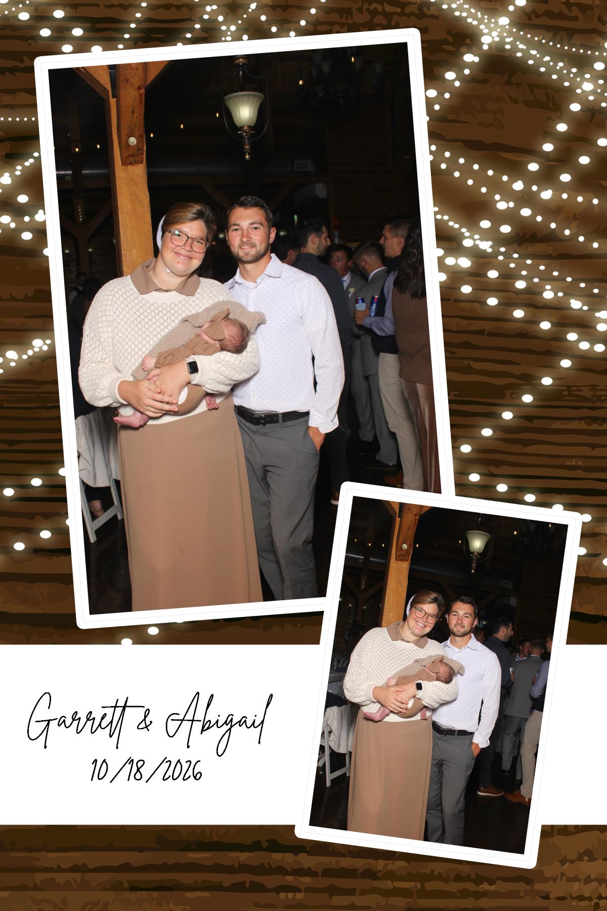 Abigail & Garrett | View more photos from the event at gallery.photoboothcincy.com/u/PhotoBoothCincy/Abigail-Garrett