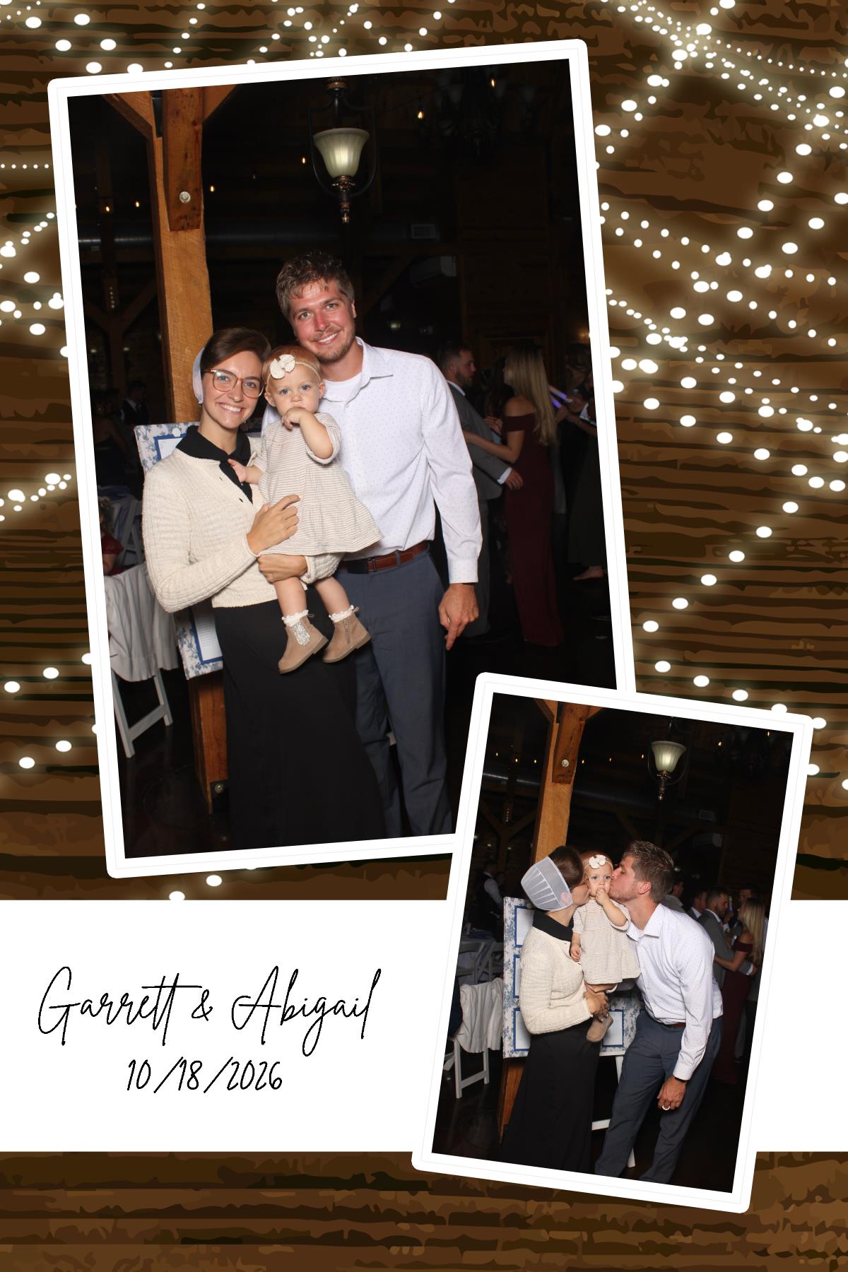 Abigail & Garrett | View more photos from the event at gallery.photoboothcincy.com/u/PhotoBoothCincy/Abigail-Garrett