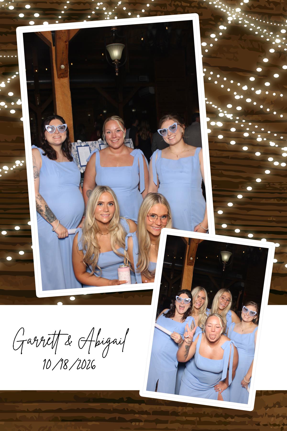 Abigail & Garrett | View more photos from the event at gallery.photoboothcincy.com/u/PhotoBoothCincy/Abigail-Garrett