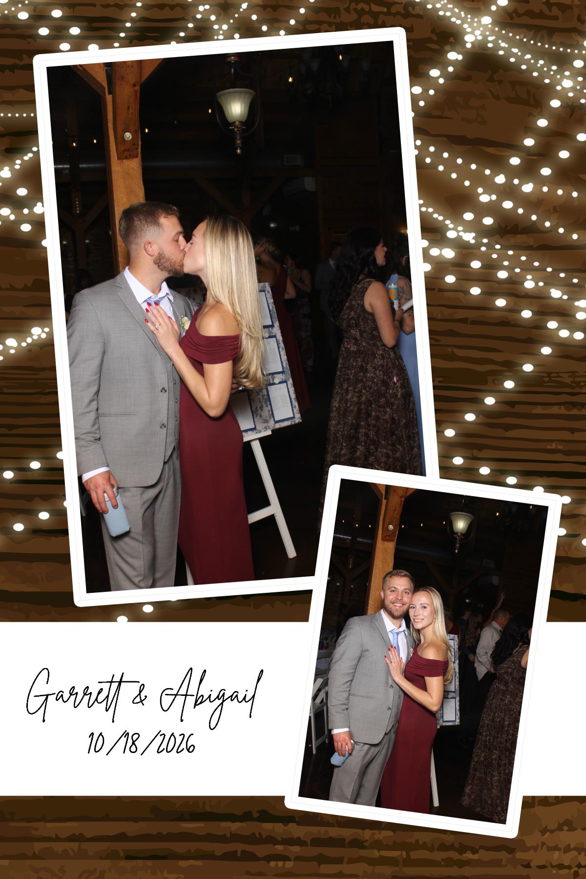 Abigail & Garrett | View more photos from the event at gallery.photoboothcincy.com/u/PhotoBoothCincy/Abigail-Garrett