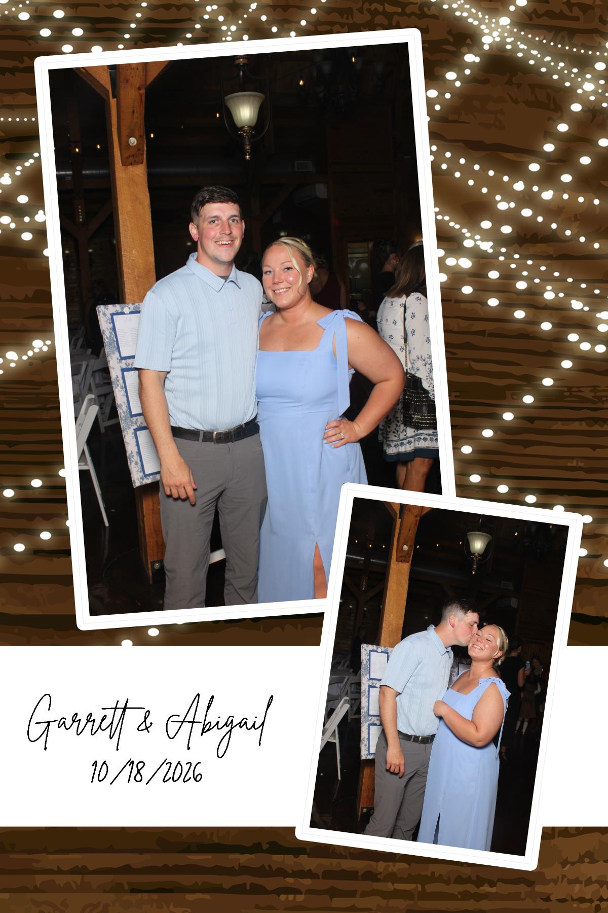Abigail & Garrett | View more photos from the event at gallery.photoboothcincy.com/u/PhotoBoothCincy/Abigail-Garrett