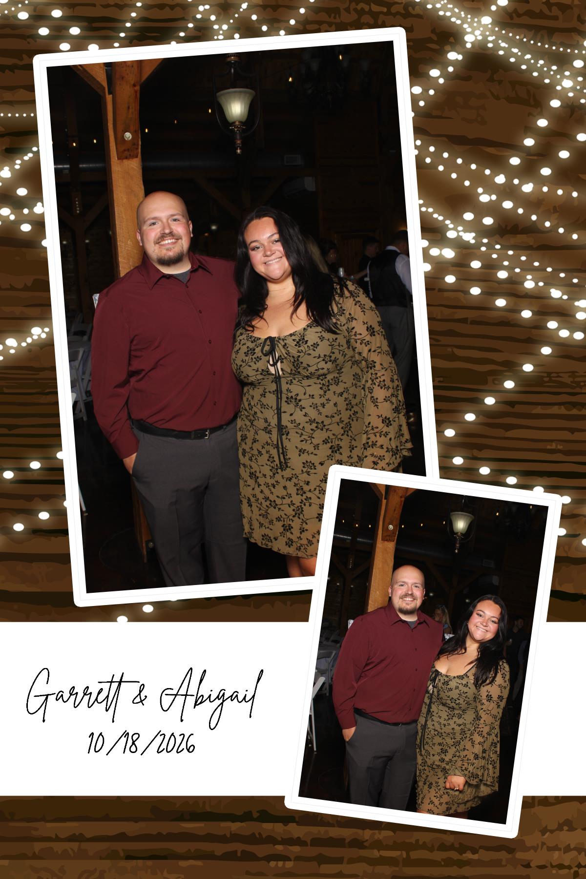 Abigail & Garrett | View more photos from the event at gallery.photoboothcincy.com/u/PhotoBoothCincy/Abigail-Garrett