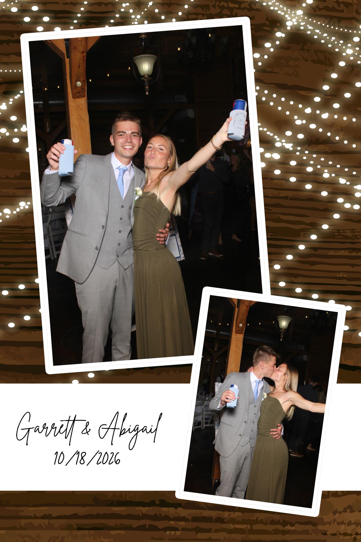 Abigail & Garrett | View more photos from the event at gallery.photoboothcincy.com/u/PhotoBoothCincy/Abigail-Garrett