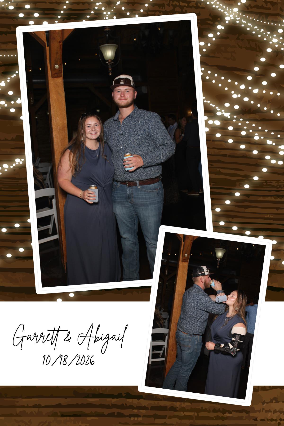 Abigail & Garrett | View more photos from the event at gallery.photoboothcincy.com/u/PhotoBoothCincy/Abigail-Garrett