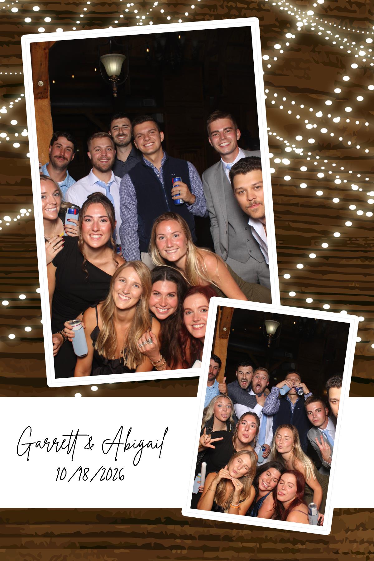 Abigail & Garrett | View more photos from the event at gallery.photoboothcincy.com/u/PhotoBoothCincy/Abigail-Garrett