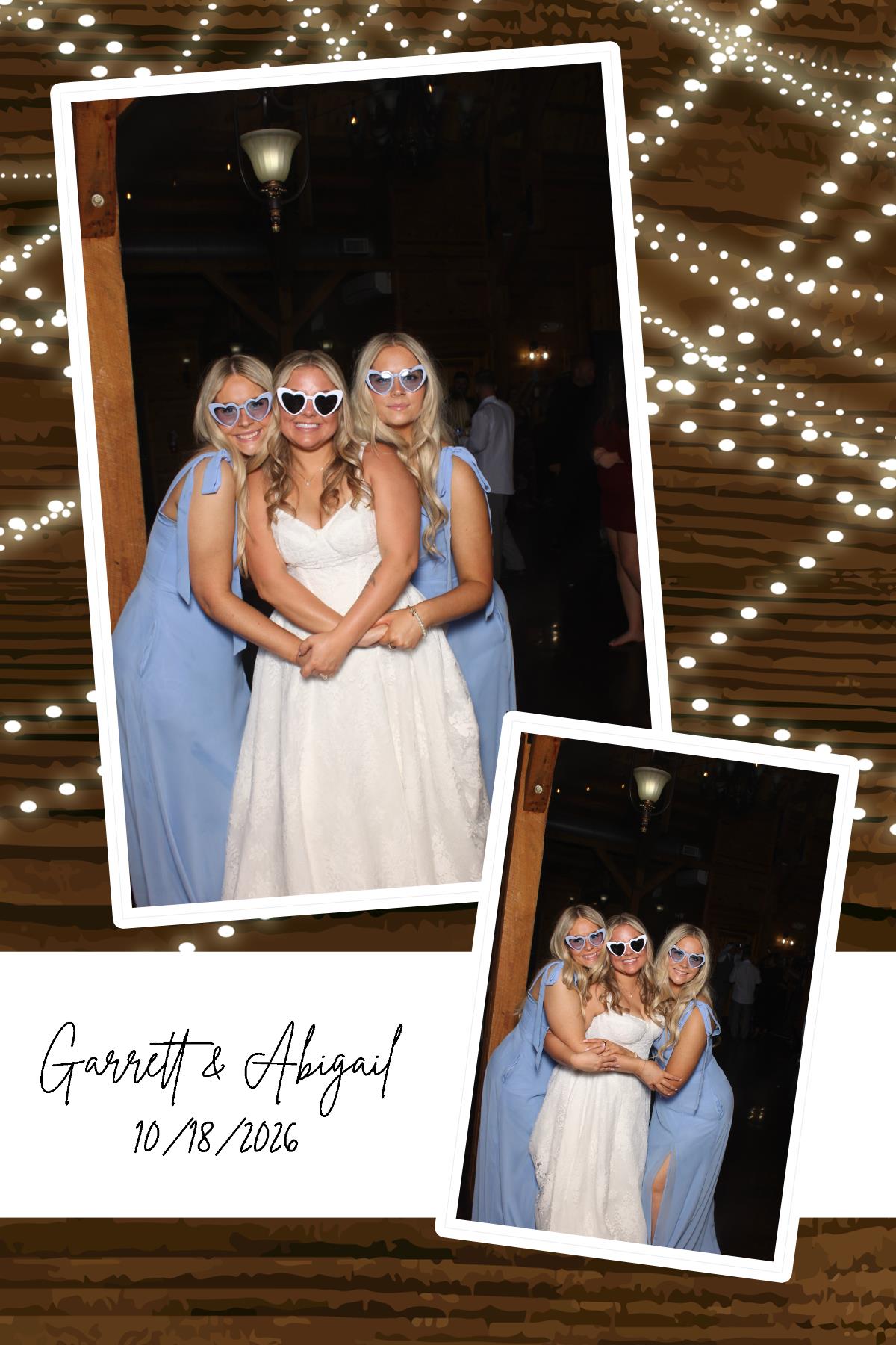 Abigail & Garrett | View more photos from the event at gallery.photoboothcincy.com/u/PhotoBoothCincy/Abigail-Garrett