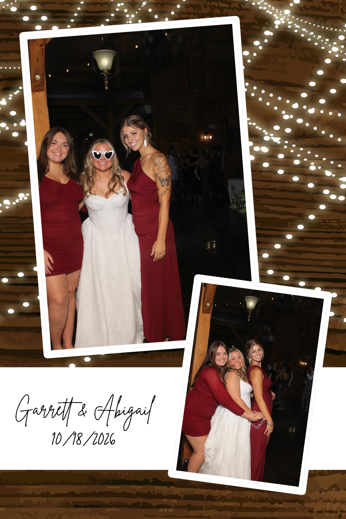 Abigail & Garrett | View more photos from the event at gallery.photoboothcincy.com/u/PhotoBoothCincy/Abigail-Garrett
