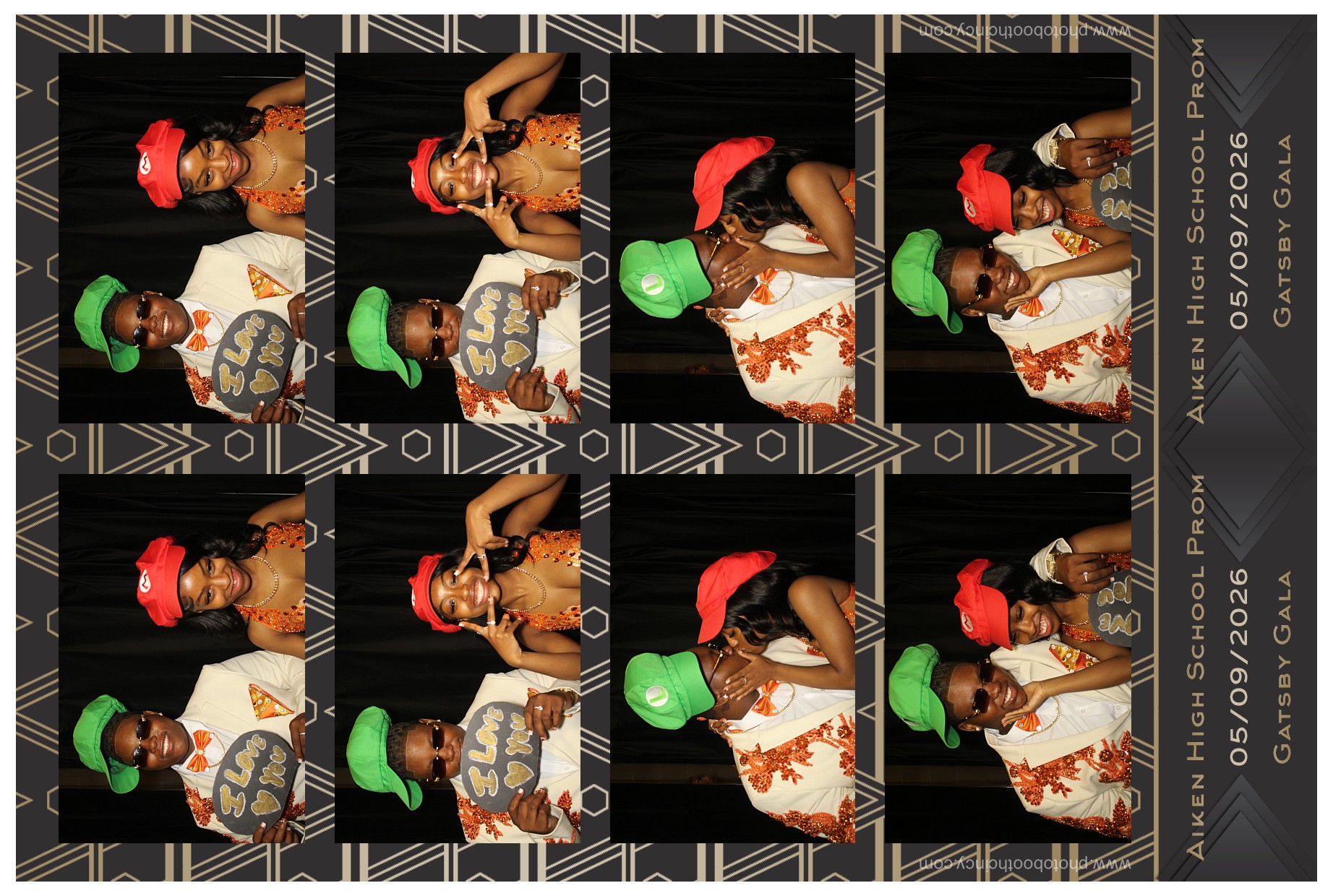 Aiken High School Prom | View more photos from the event at gallery.photoboothcincy.com/u/PhotoBoothCincy/Aiken-High-School-Prom-0