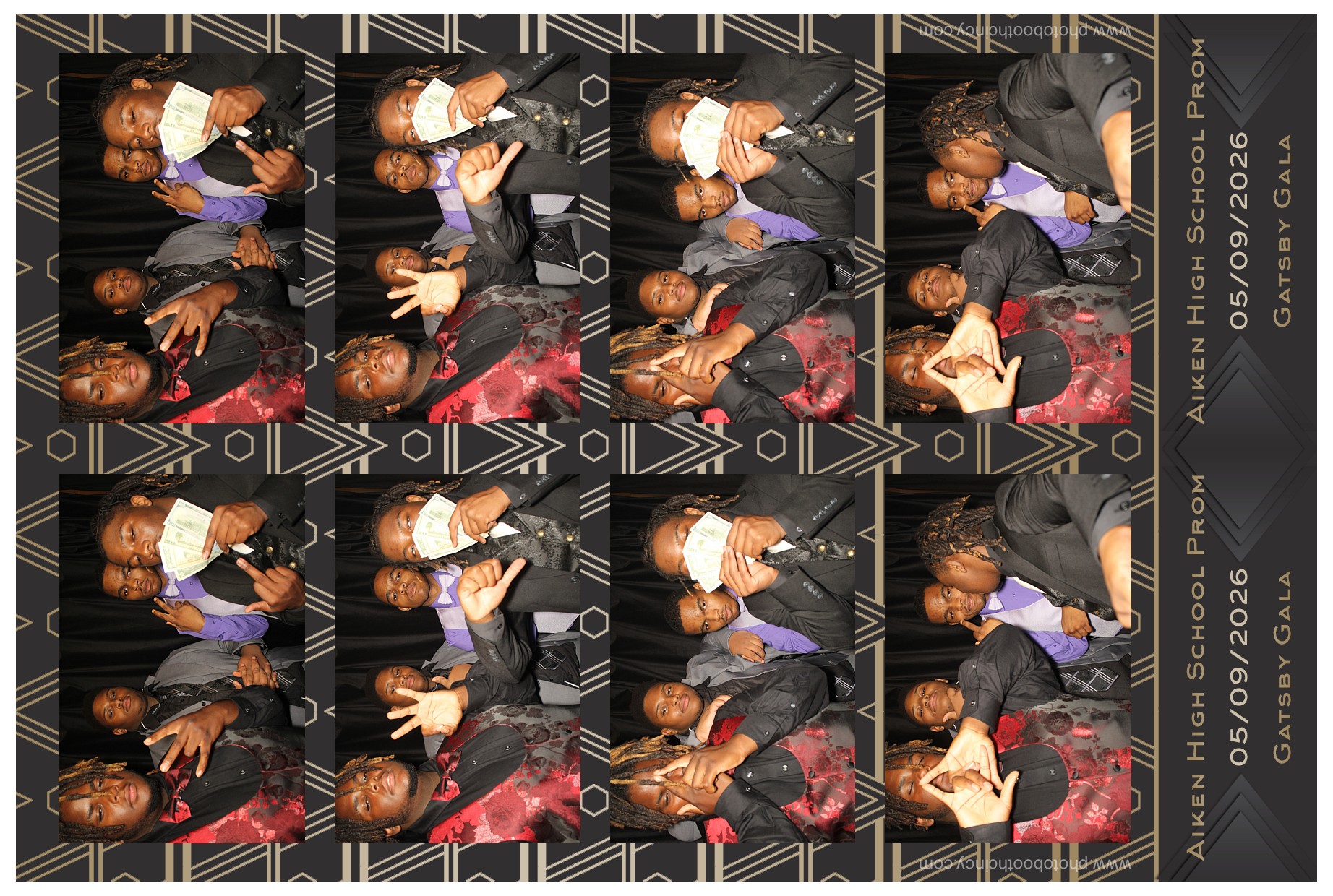 Aiken High School Prom | View more photos from the event at gallery.photoboothcincy.com/u/PhotoBoothCincy/Aiken-High-School-Prom-0
