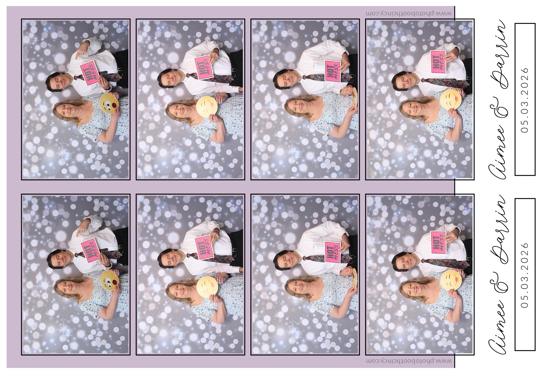 Aimee & Darrin | View more photos from the event at gallery.photoboothcincy.com/u/PhotoBoothCincy/Aimee-Darrin