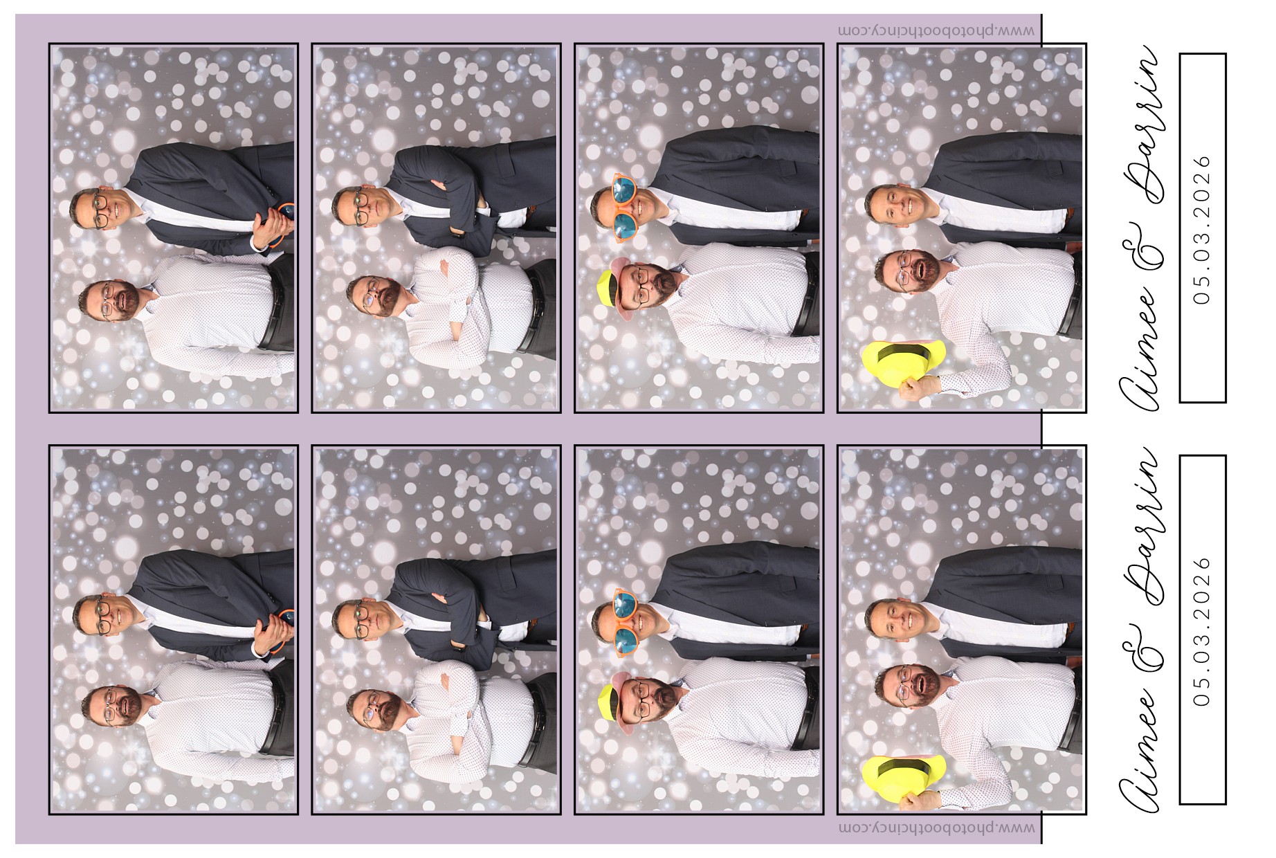 Aimee & Darrin | View more photos from the event at gallery.photoboothcincy.com/u/PhotoBoothCincy/Aimee-Darrin