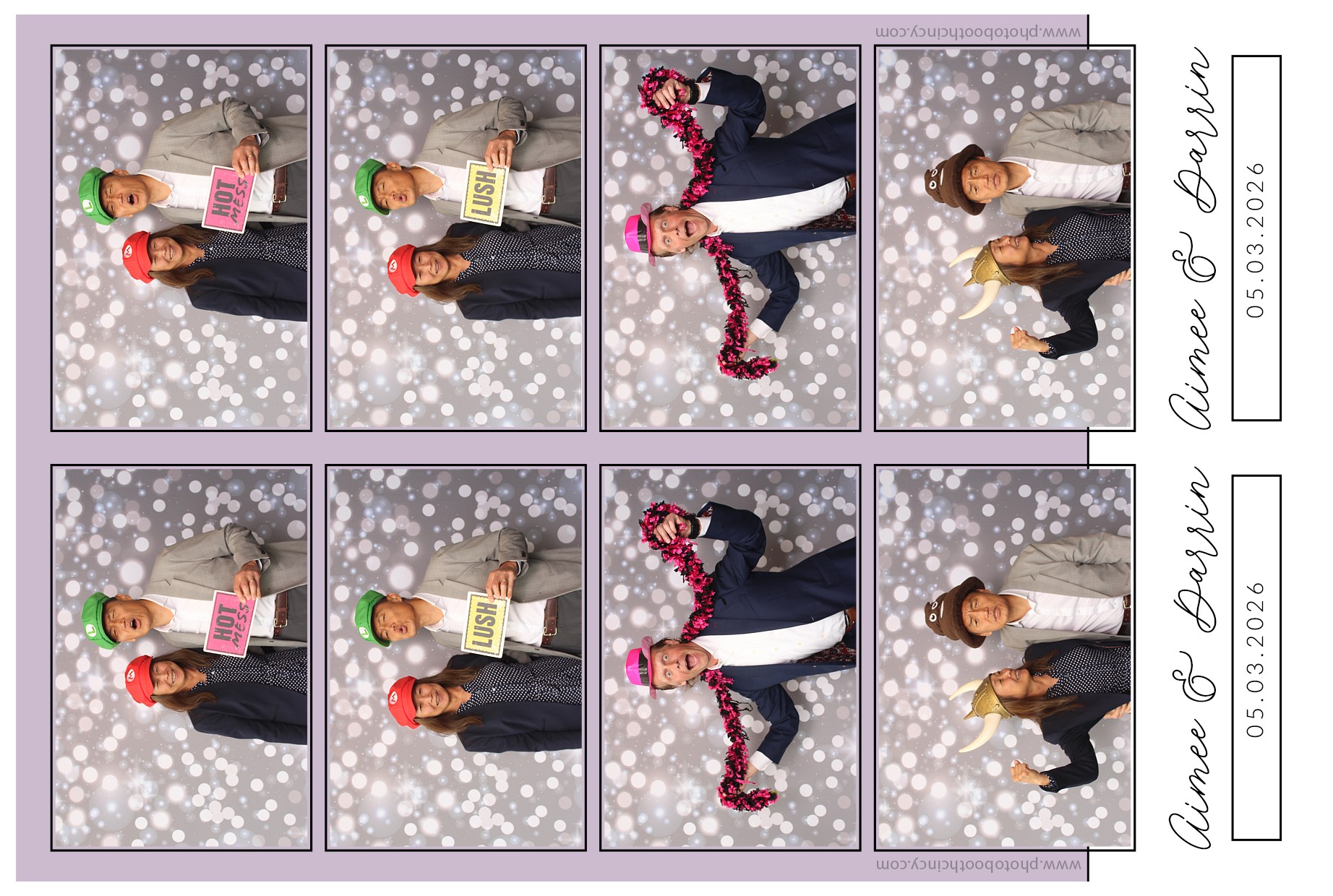 Aimee & Darrin | View more photos from the event at gallery.photoboothcincy.com/u/PhotoBoothCincy/Aimee-Darrin