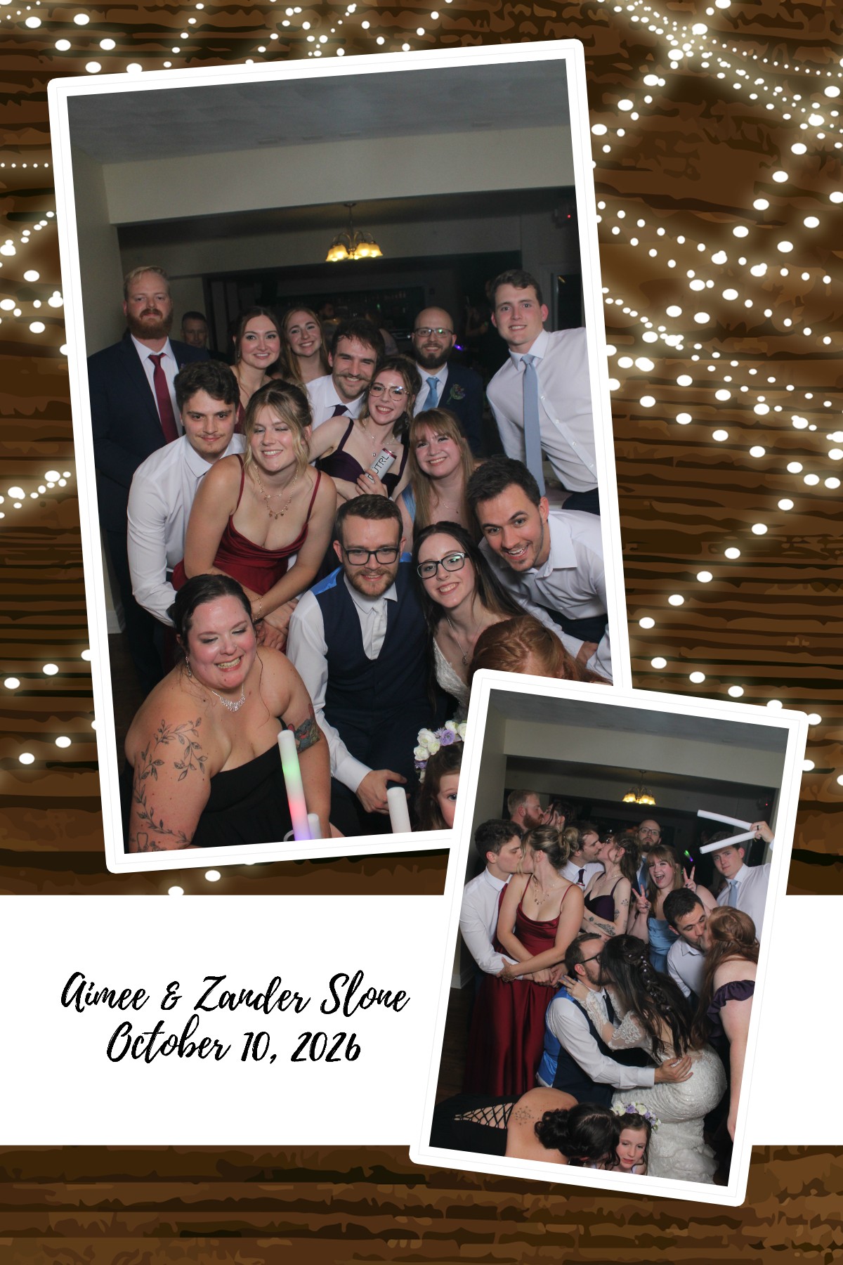 Aimee & Zander | View more photos from the event at gallery.photoboothcincy.com/u/PhotoBoothCincy/Aimee-Zander
