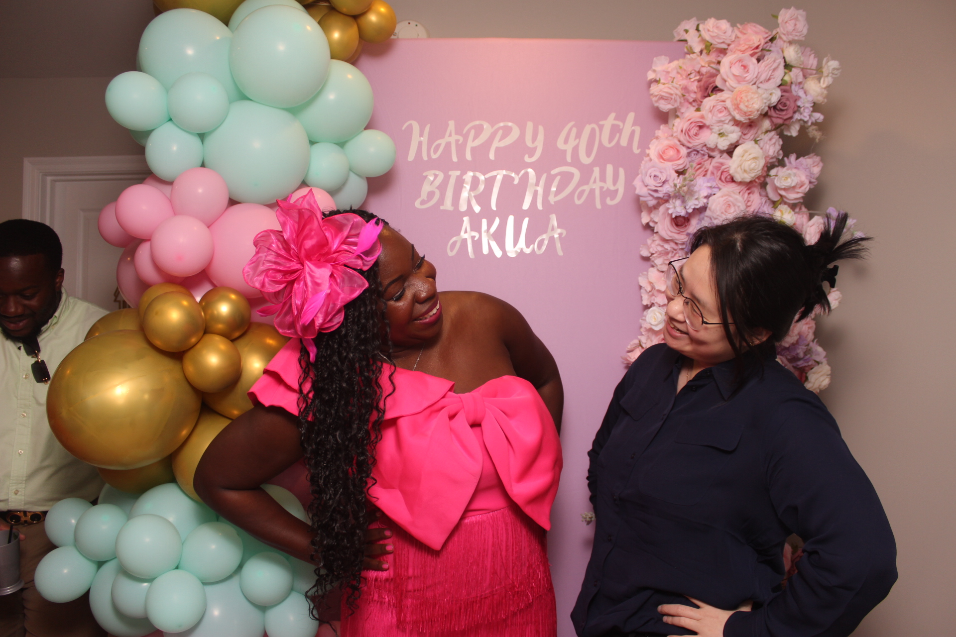 Akua's Run for the Roses 40th Birthday | View more photos from the event at gallery.photoboothcincy.com/u/PhotoBoothCincy/Akuas-Run-for-the-Roses-40th-Birthday