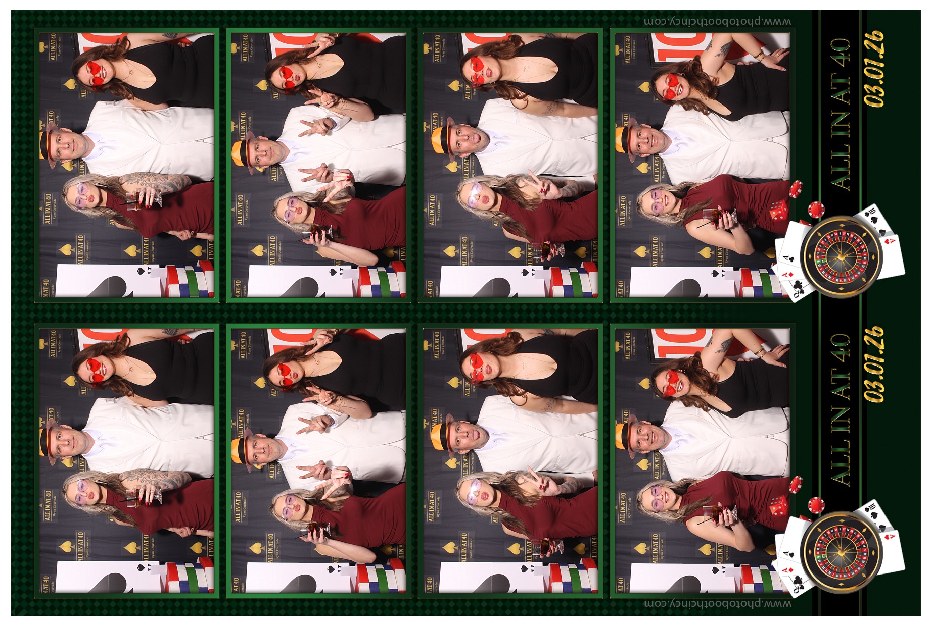 All in at 40 | View more photos from the event at gallery.photoboothcincy.com/u/PhotoBoothCincy/All-in-at-40