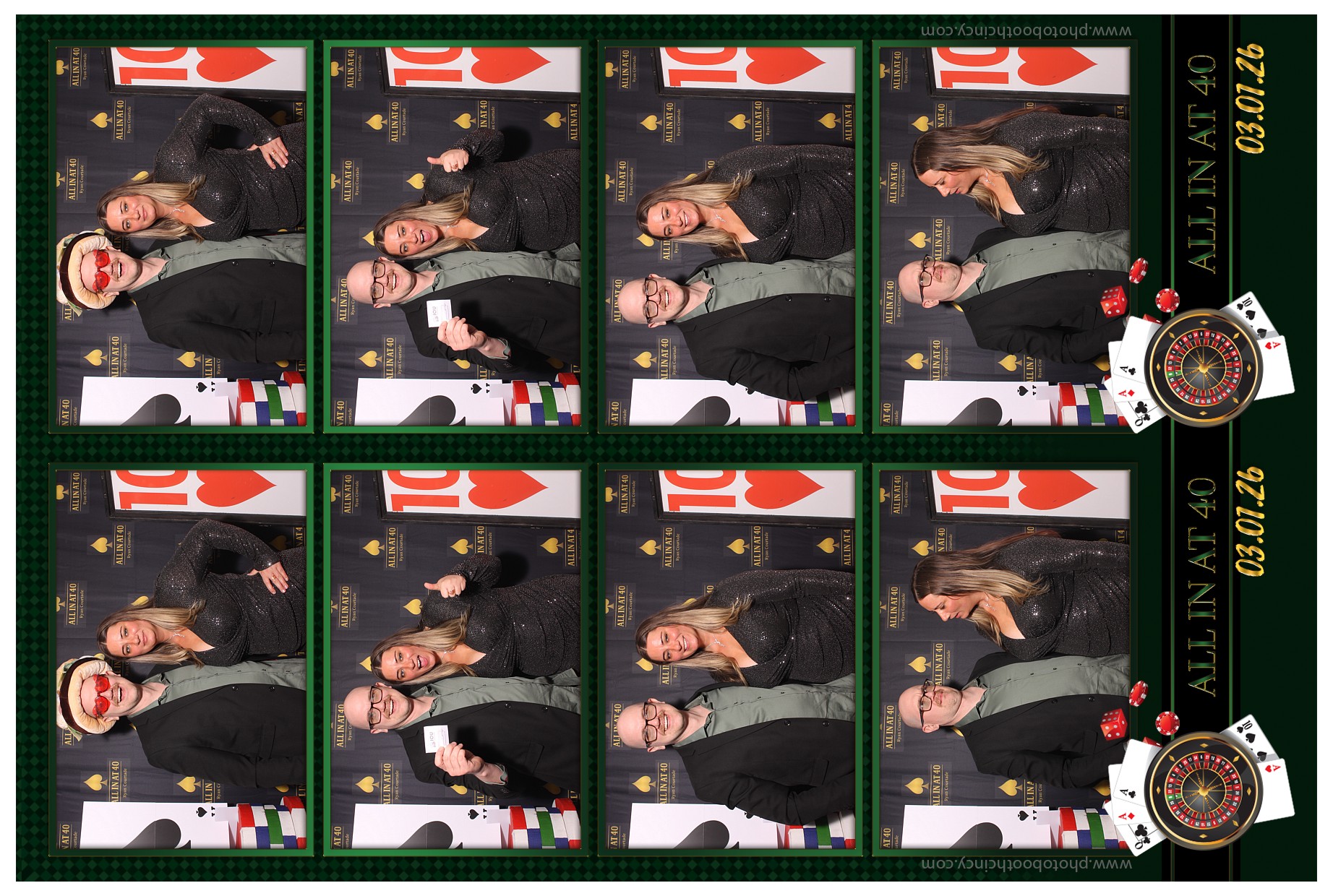 All in at 40 | View more photos from the event at gallery.photoboothcincy.com/u/PhotoBoothCincy/All-in-at-40