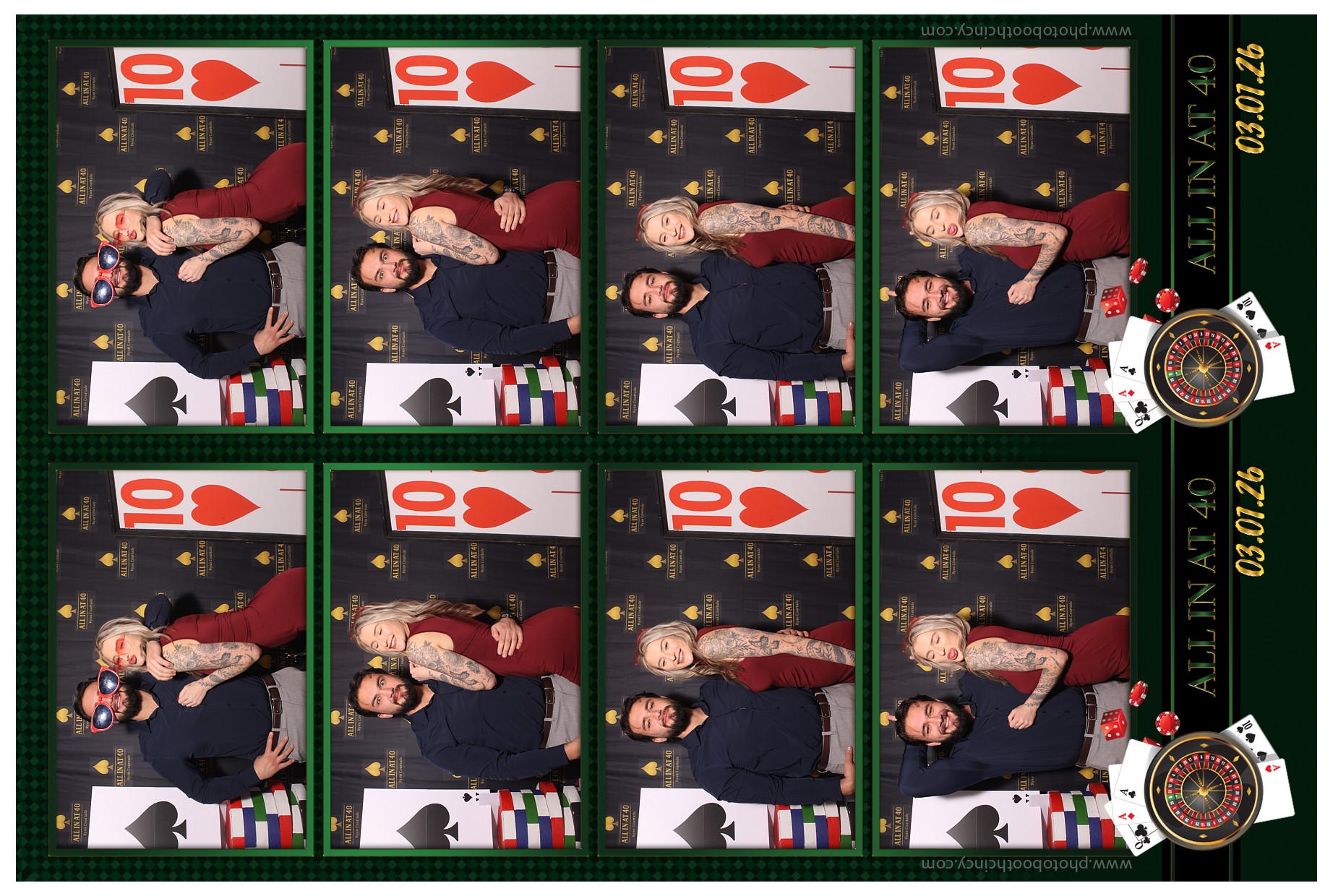 All in at 40 | View more photos from the event at gallery.photoboothcincy.com/u/PhotoBoothCincy/All-in-at-40