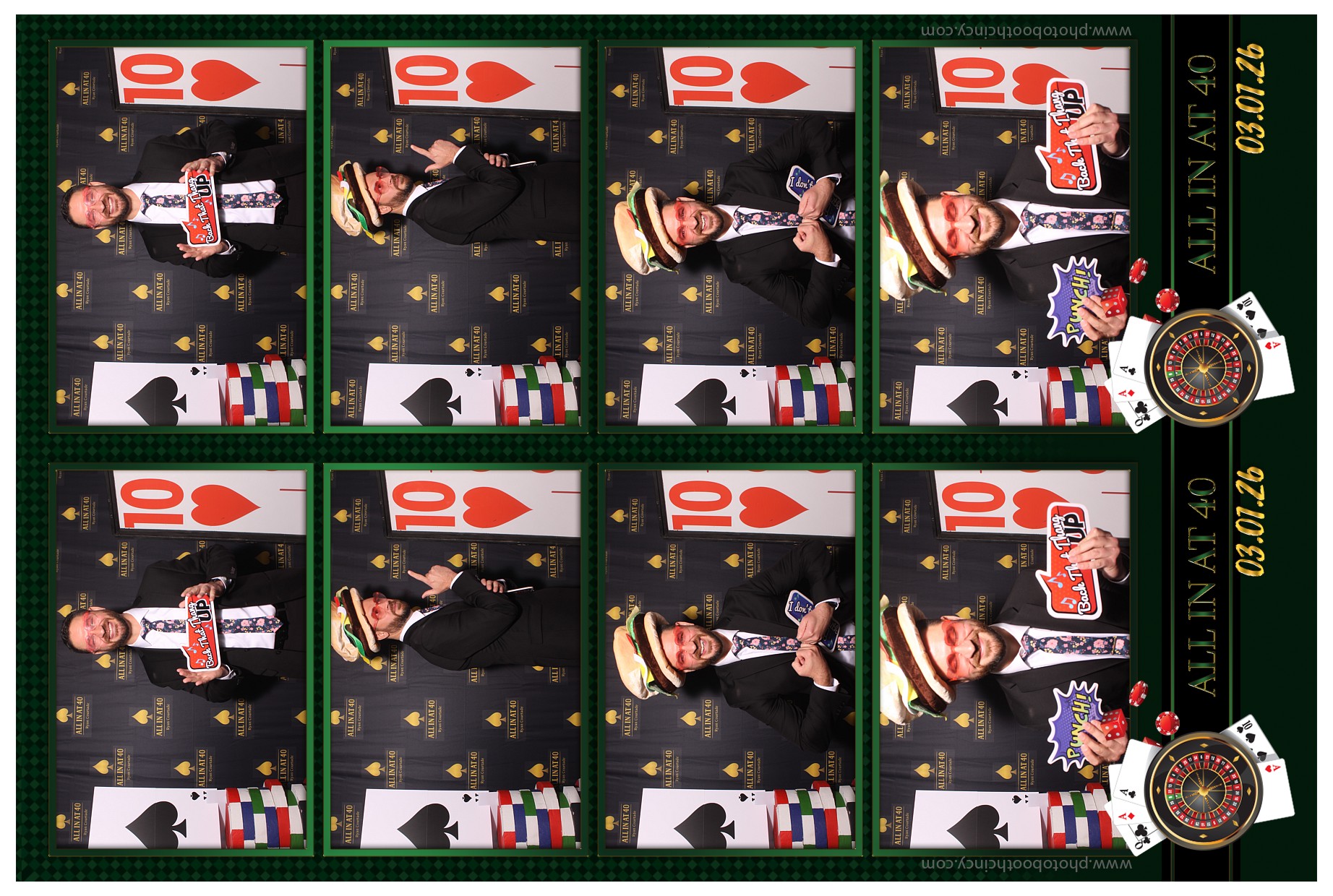 All in at 40 | View more photos from the event at gallery.photoboothcincy.com/u/PhotoBoothCincy/All-in-at-40