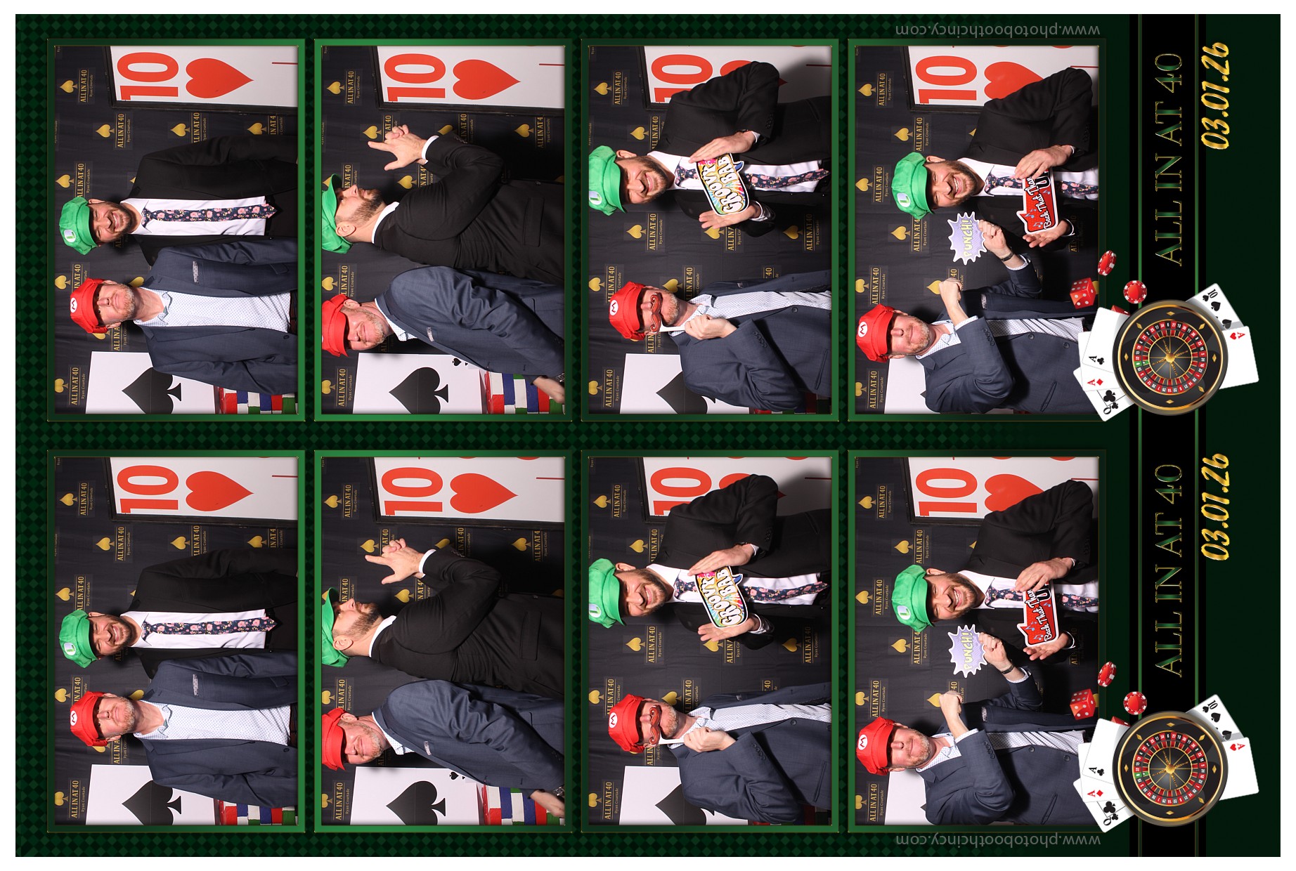 All in at 40 | View more photos from the event at gallery.photoboothcincy.com/u/PhotoBoothCincy/All-in-at-40